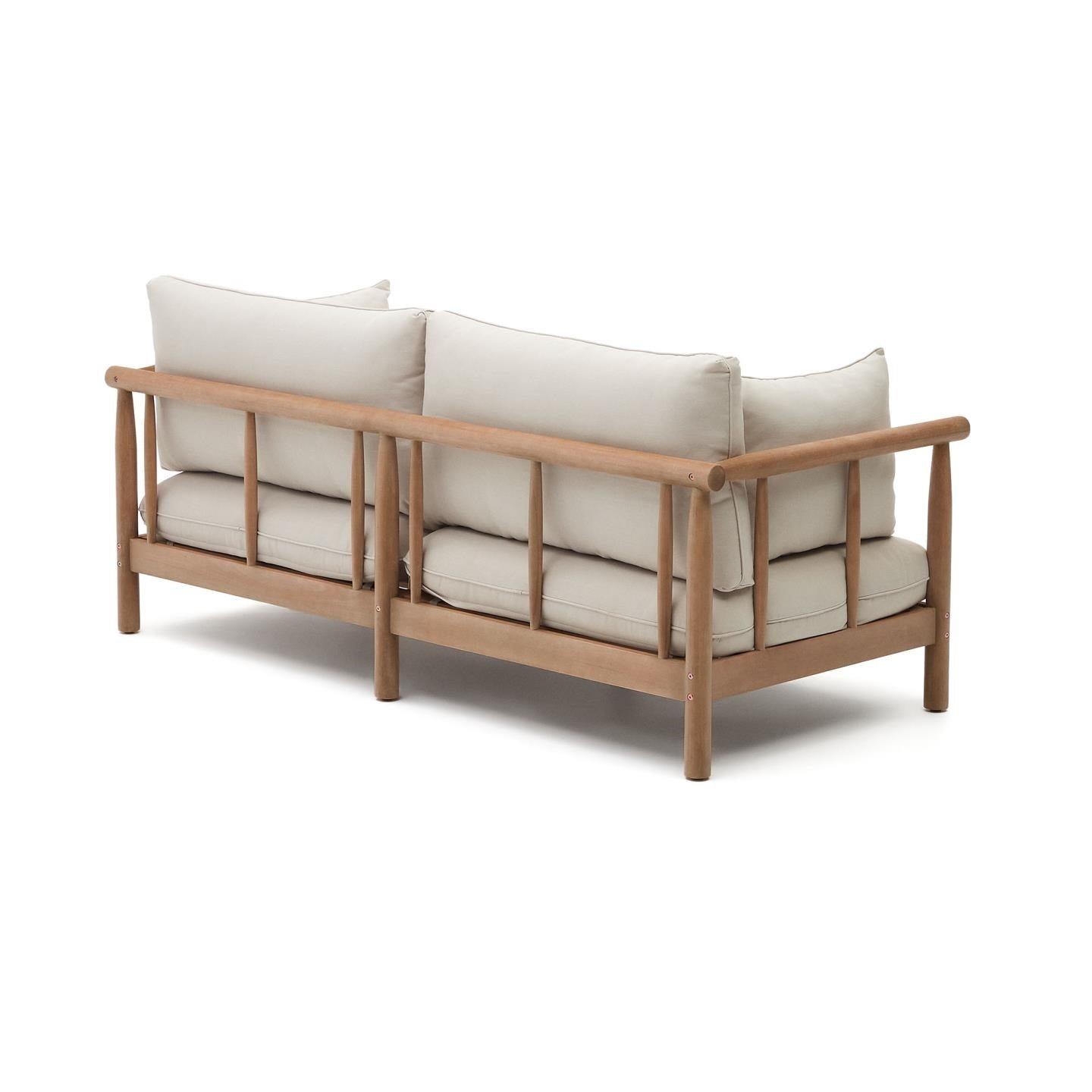 Sofa ogrodowa 2-osobowa SACOVA lite drewno eukaliptusowe La Forma Eye on Design