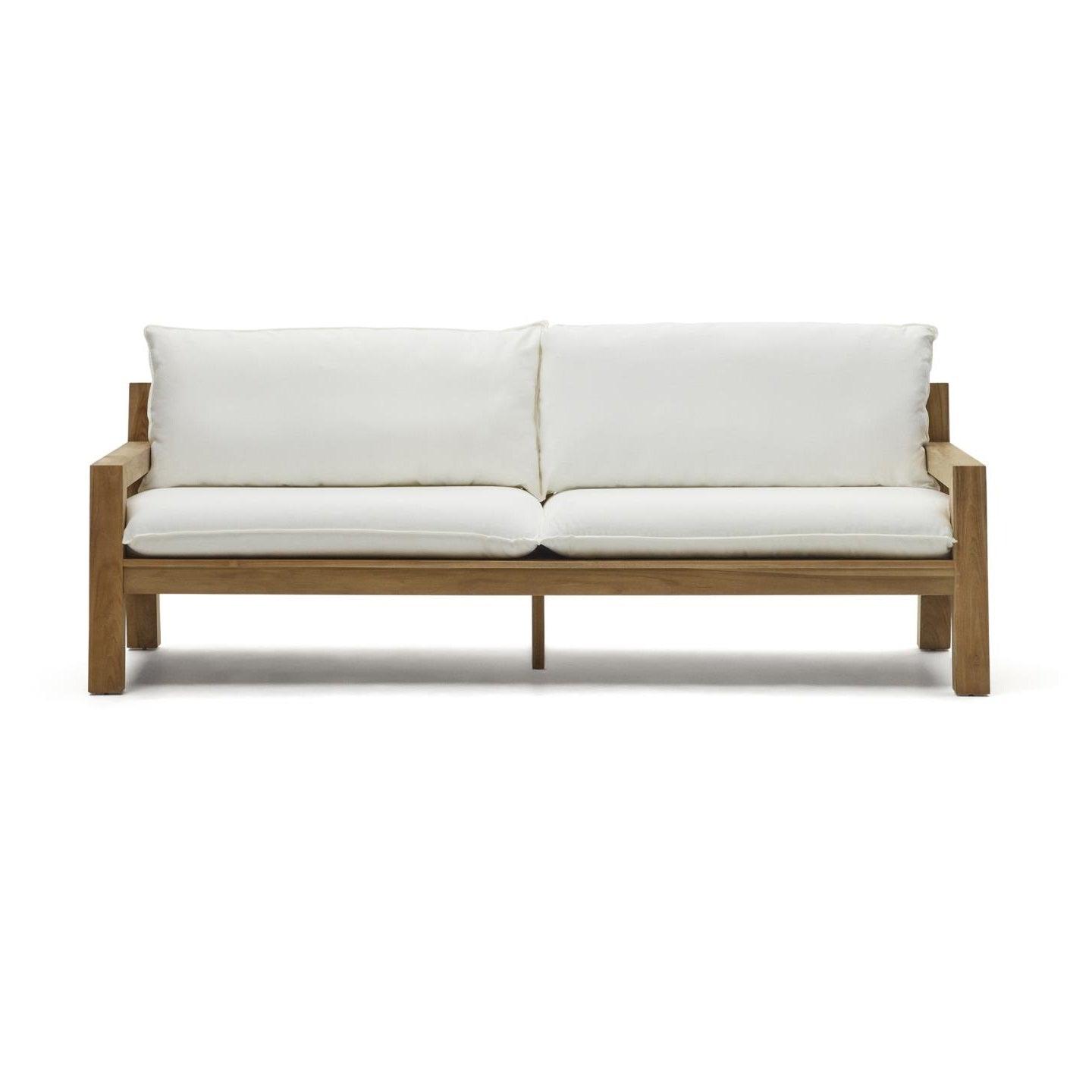Sofa ogrodowa FORCANERA lite drewno tekowe La Forma Eye on Design