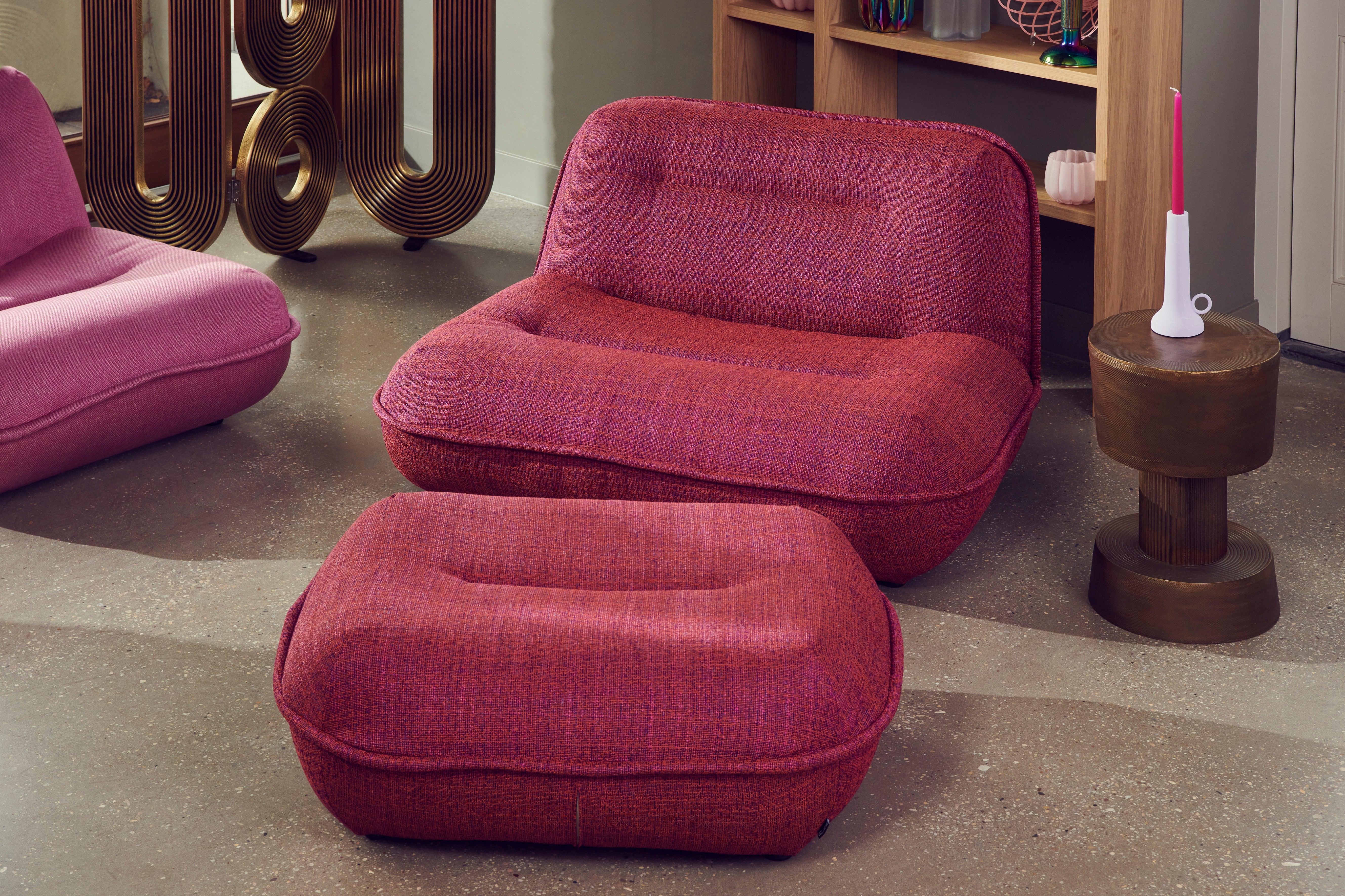 Sofa PUFF burgundowy Pols Potten Eye on Design