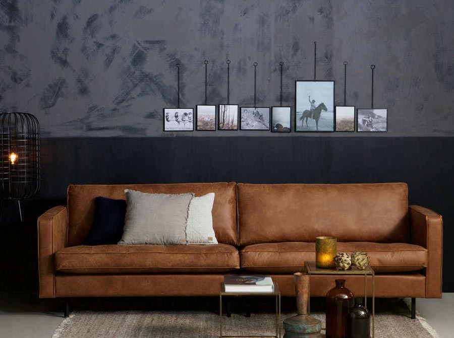 Rodeo Classic Khaki velvet sofa