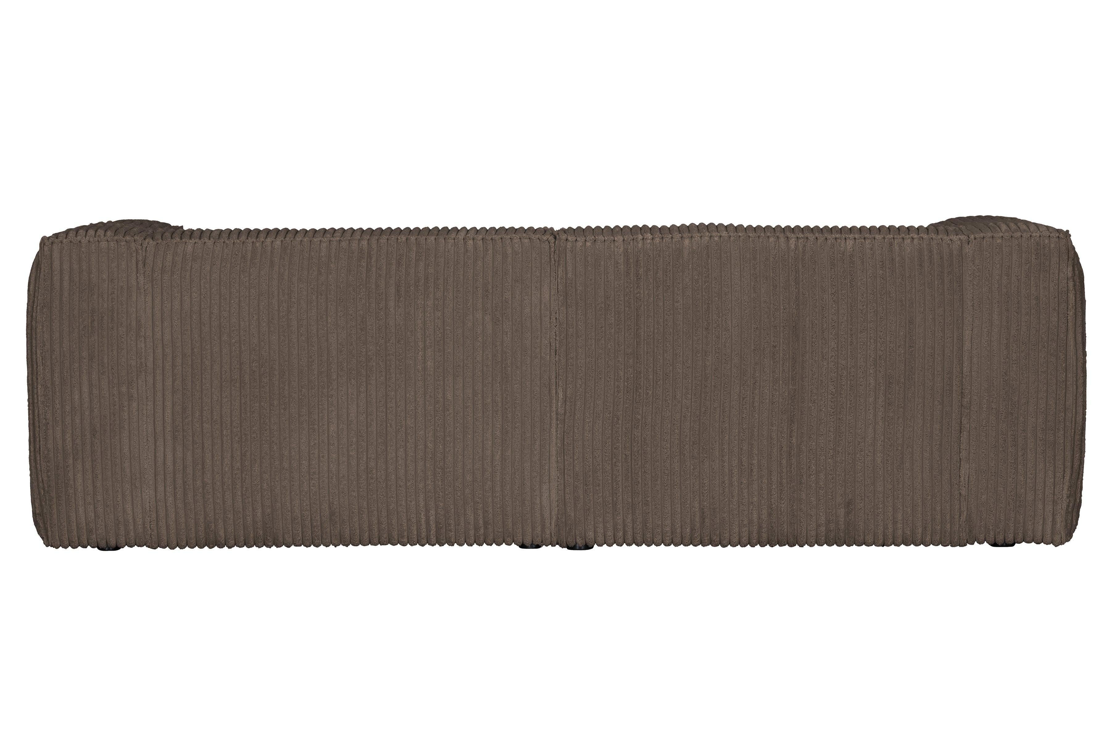 Sofa sztruksowa BEAN RIB brązowy Woood Exclusive Eye on Design