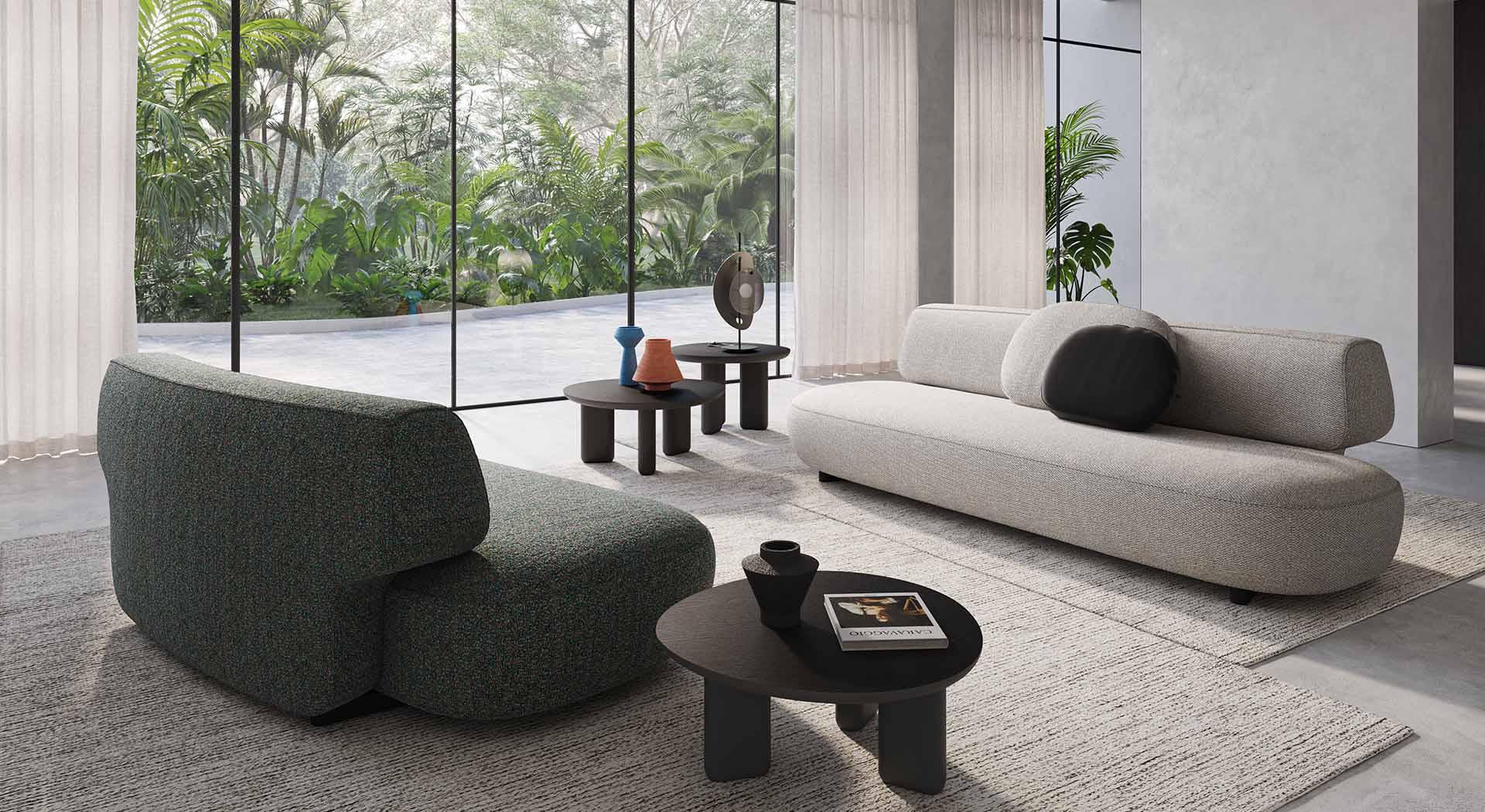 Sofa TETU zielony Liu Jo Living Eye on Design