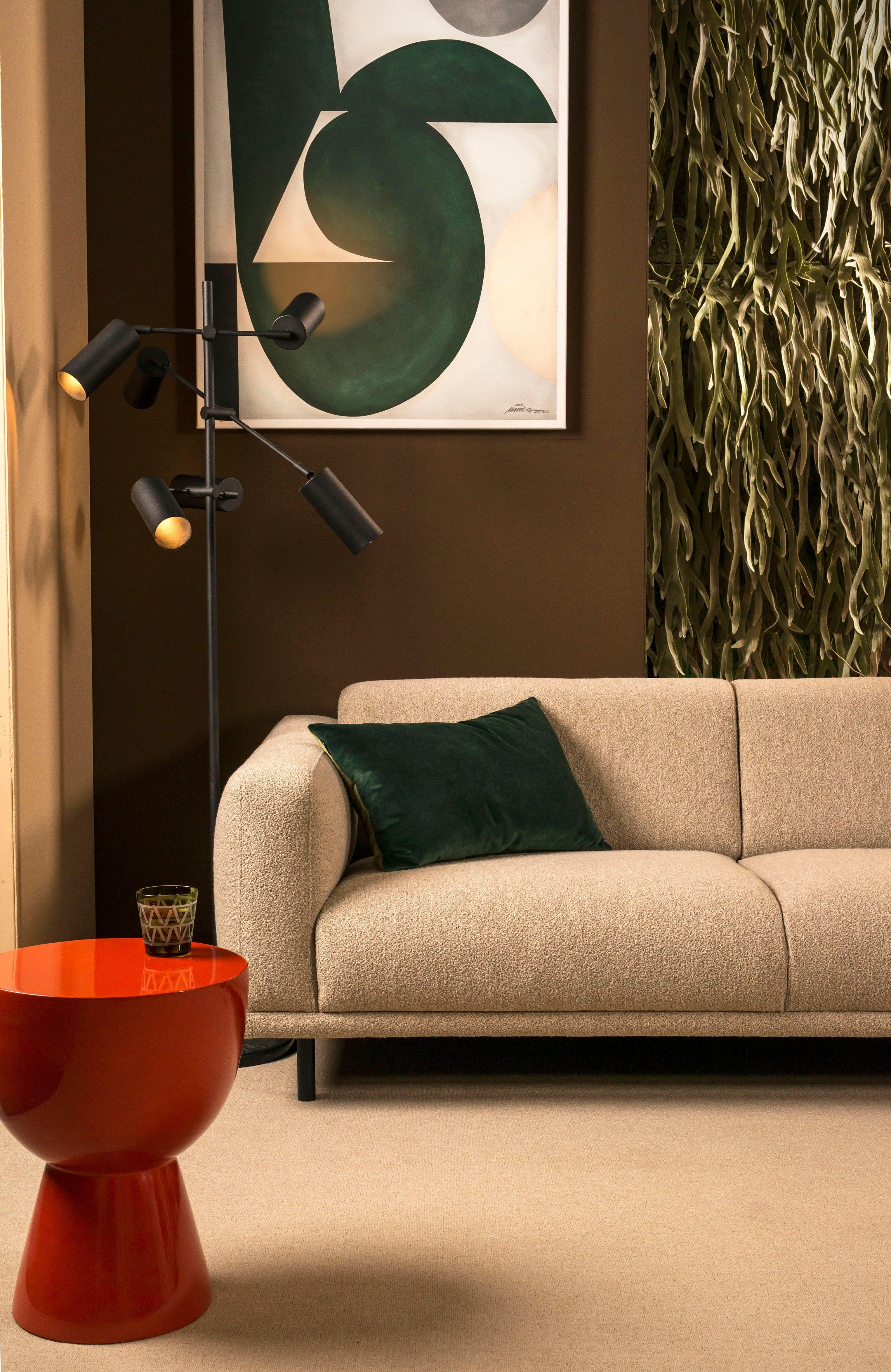 Sofa w tkaninie boucle 2-osobowa TEDDY beżowy Pols Potten Eye on Design