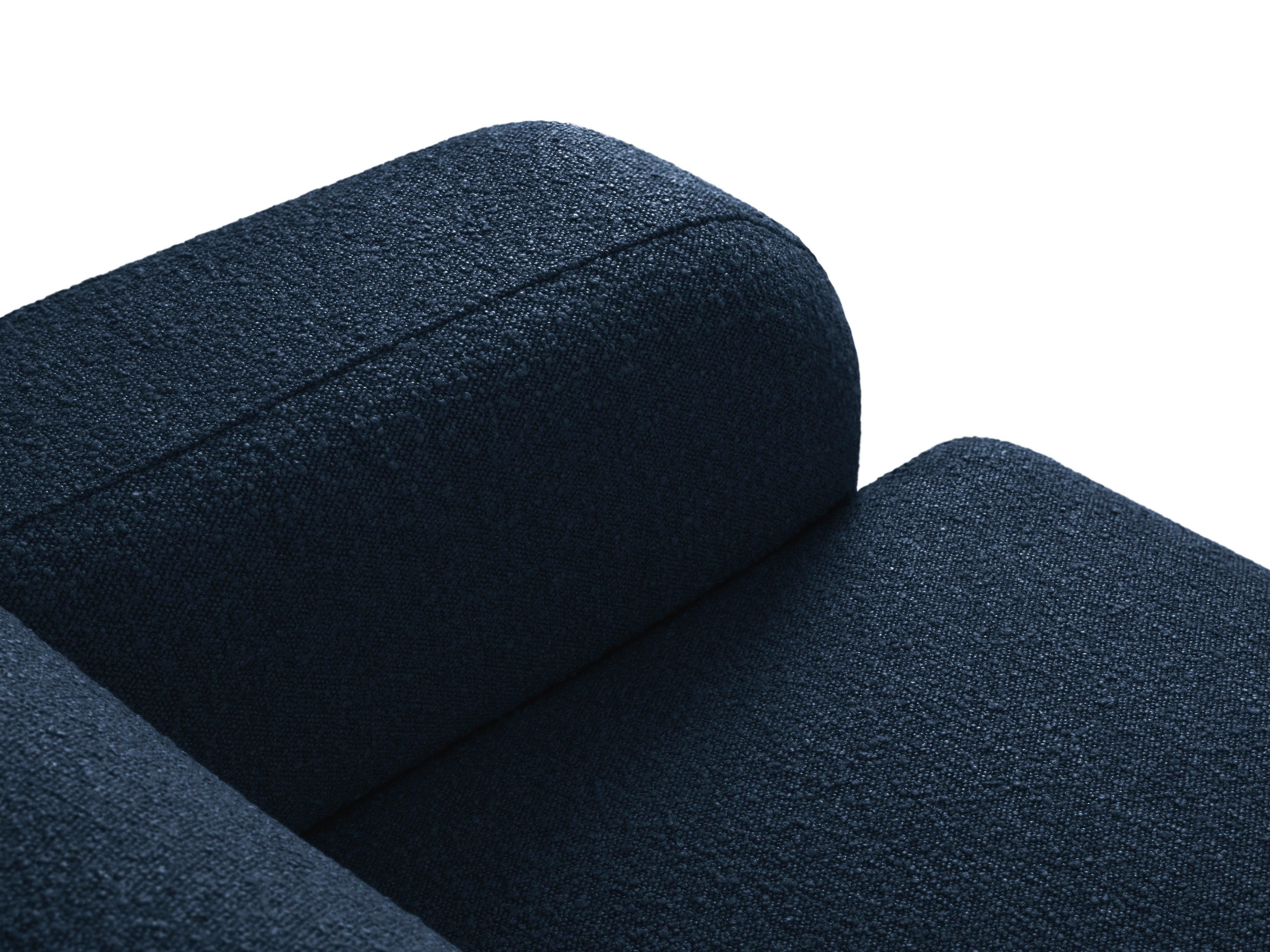 Sofa w tkaninie boucle 3-osobowa LOLA ciemnoniebieski Windsor & Co Eye on Design