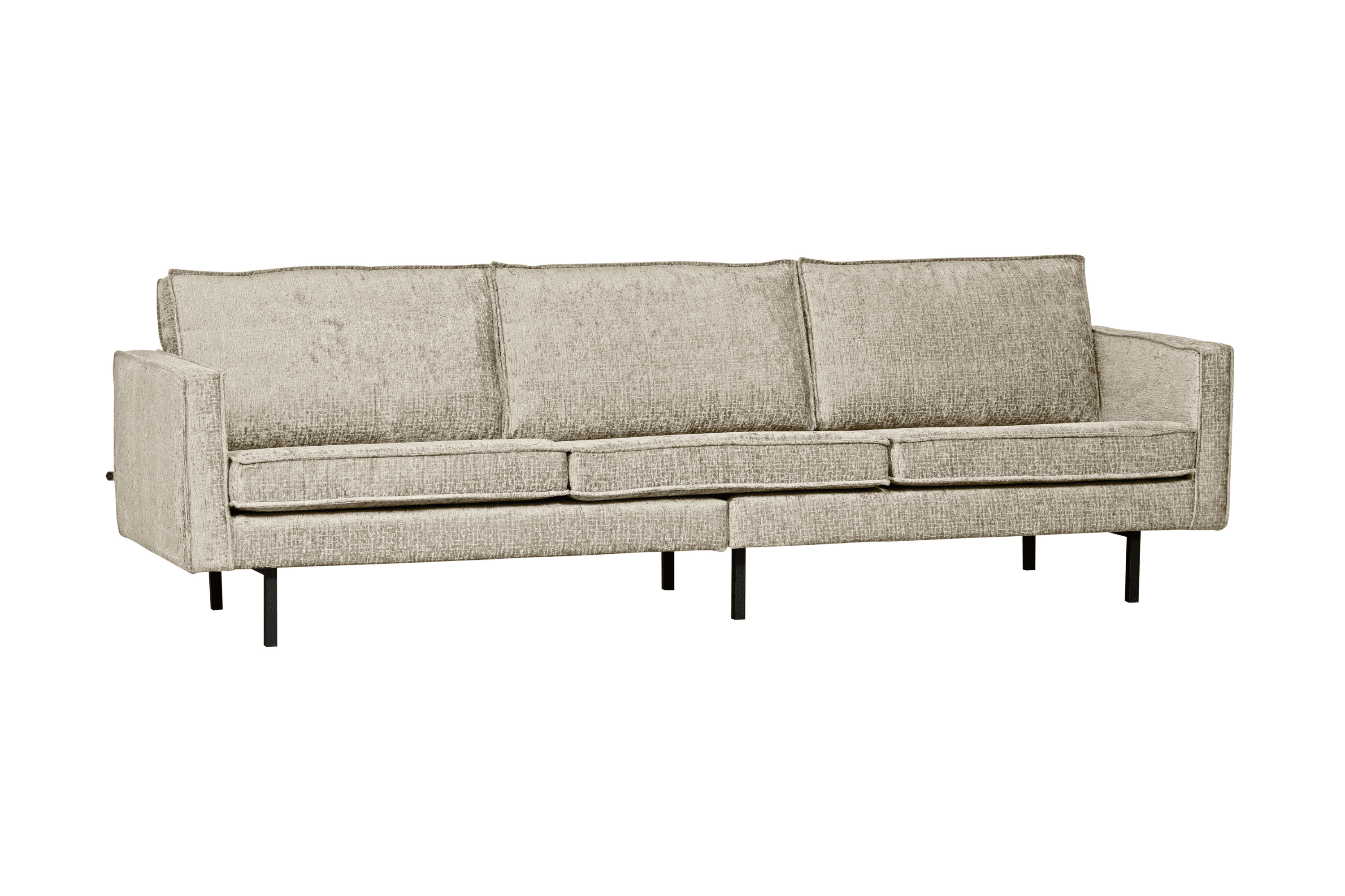 Sofa welurowa 3-osobowa RODEO beżowy Be Pure Eye on Design