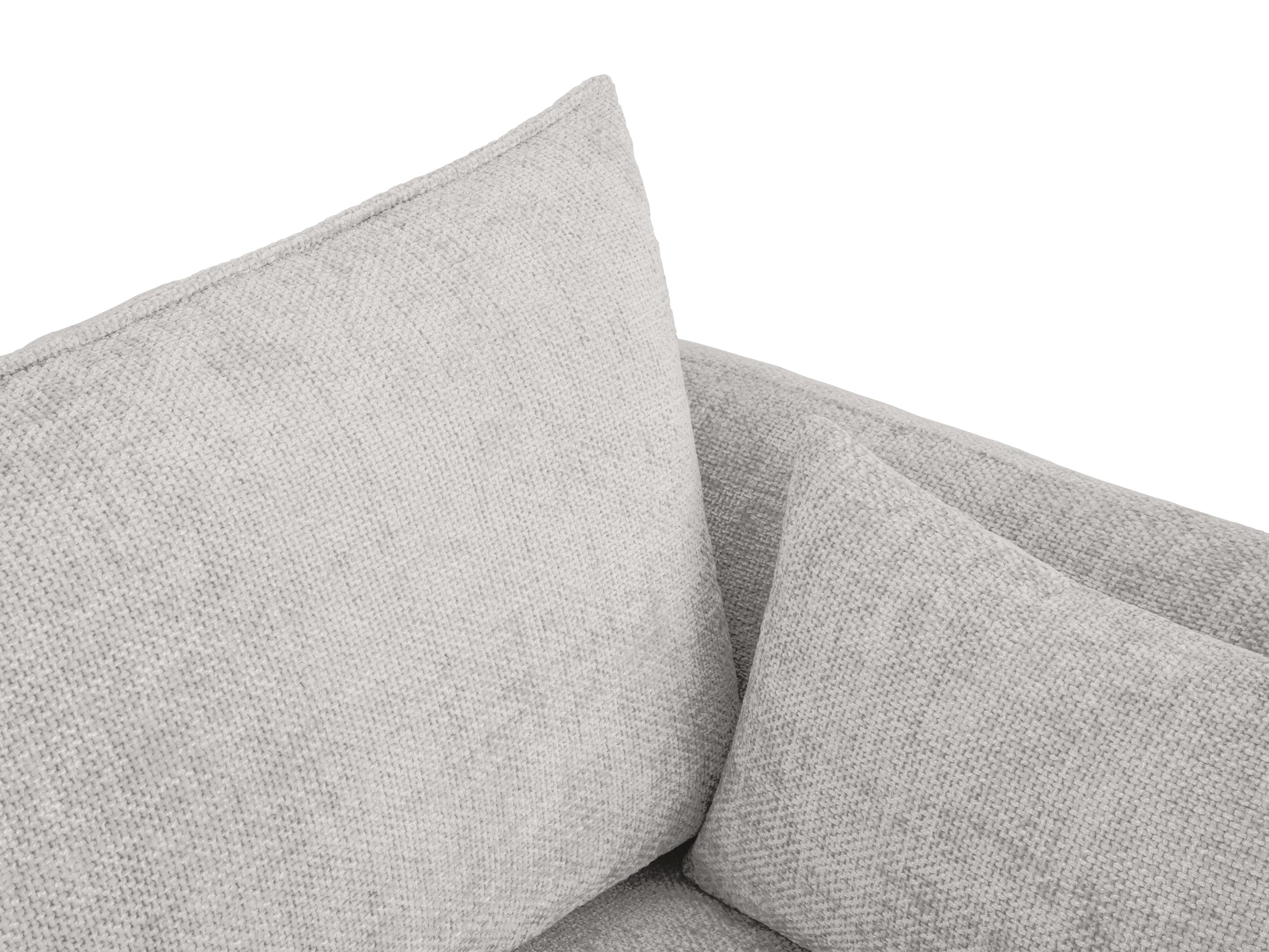 Sofa z funkcją spania MATERA jasnoszary szenil Cosmopolitan Design Eye on Design