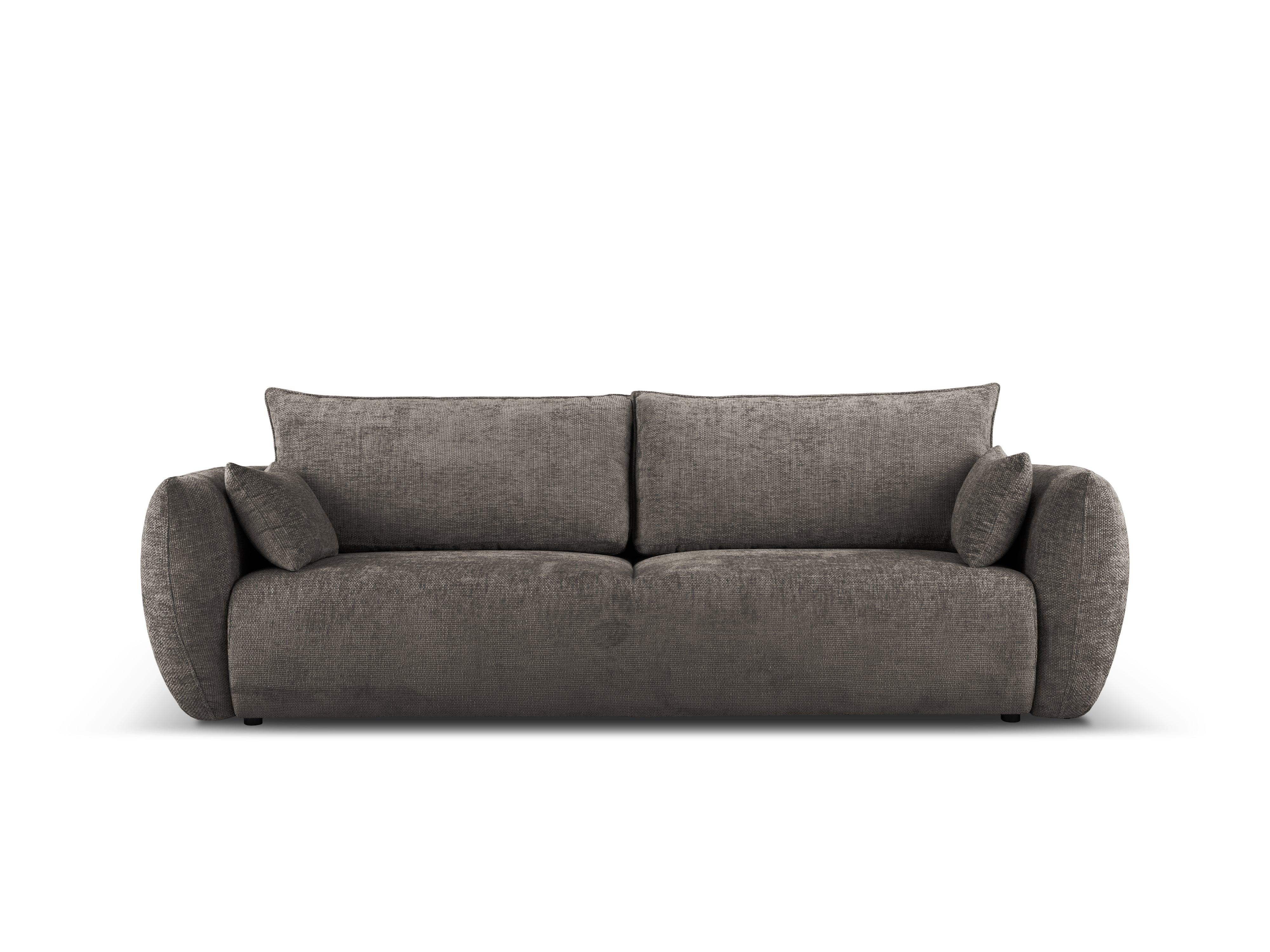 Sofa z funkcją spania MATERA szary szenil Cosmopolitan Design Eye on Design