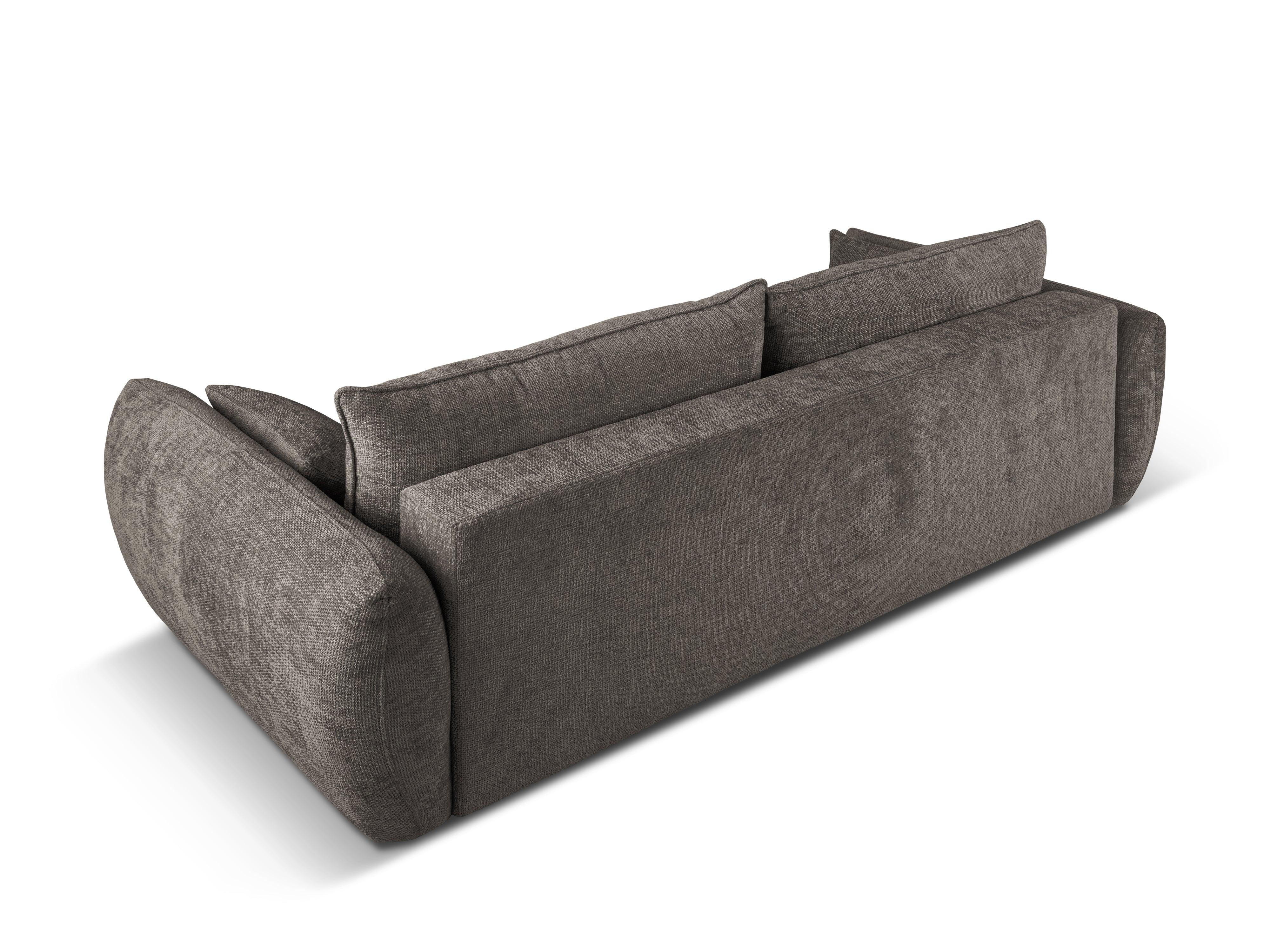 Sofa z funkcją spania MATERA szary szenil Cosmopolitan Design Eye on Design