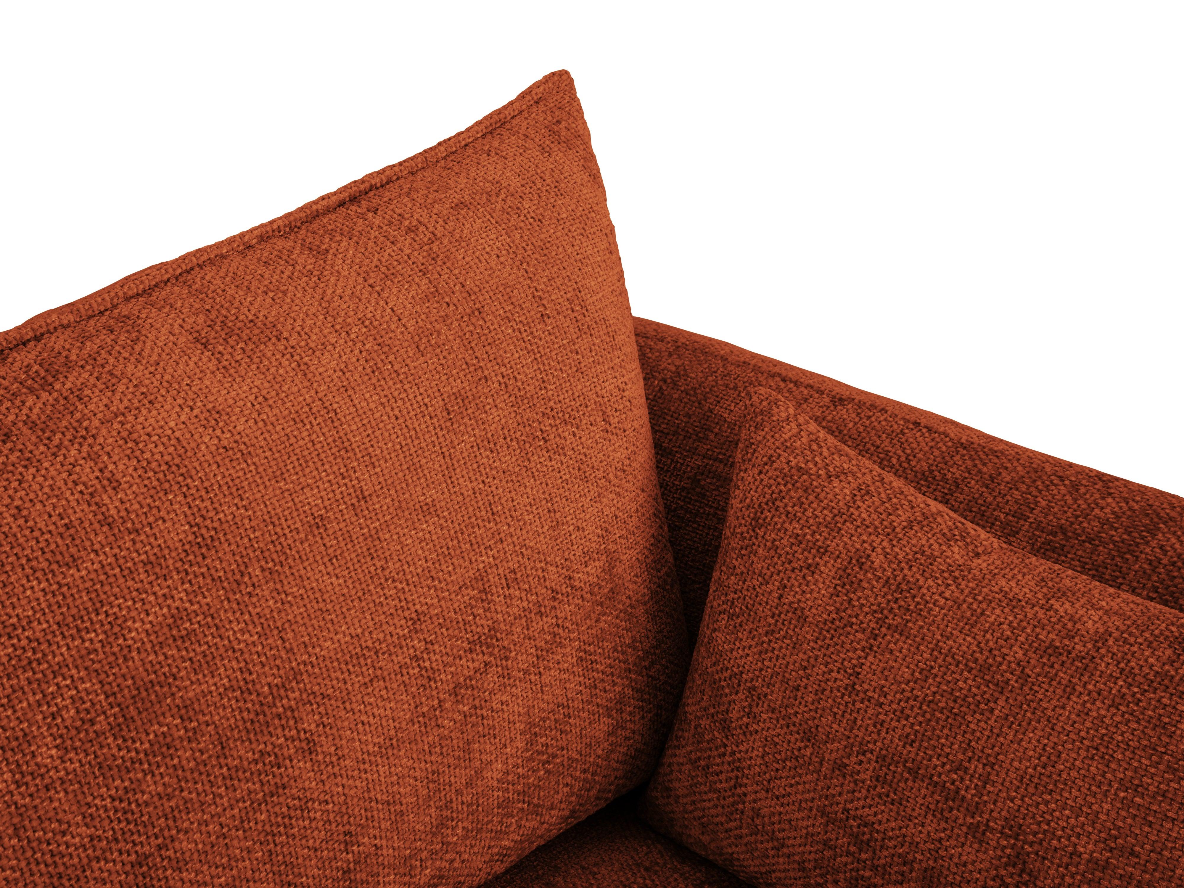 Sofa z funkcją spania MATERA terracotta szenil Cosmopolitan Design Eye on Design