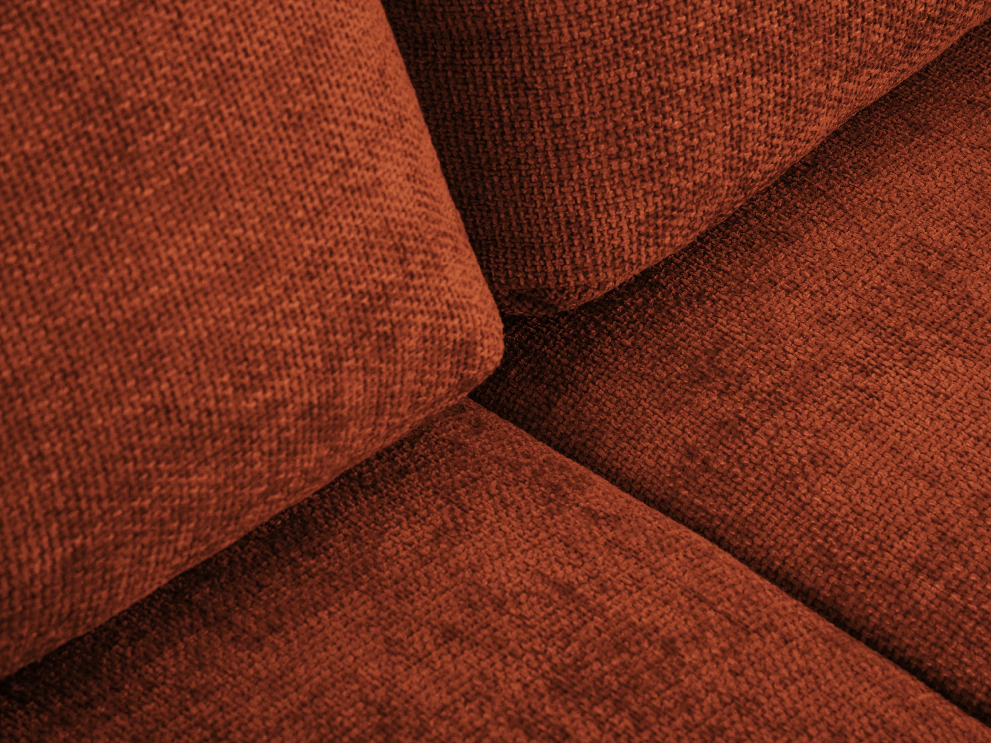 Sofa z funkcją spania MATERA terracotta szenil Cosmopolitan Design Eye on Design