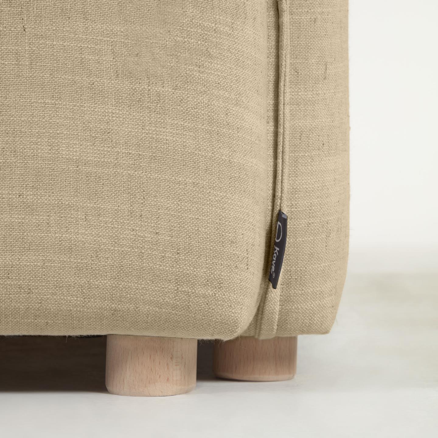 Sofa z funkcją spania TANIT beżowy La Forma Eye on Design