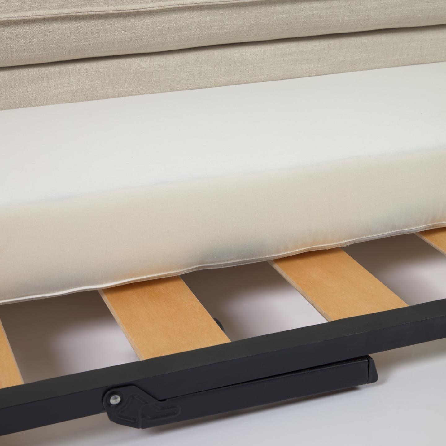 Sofa z funkcją spania TANIT kremowy La Forma Eye on Design