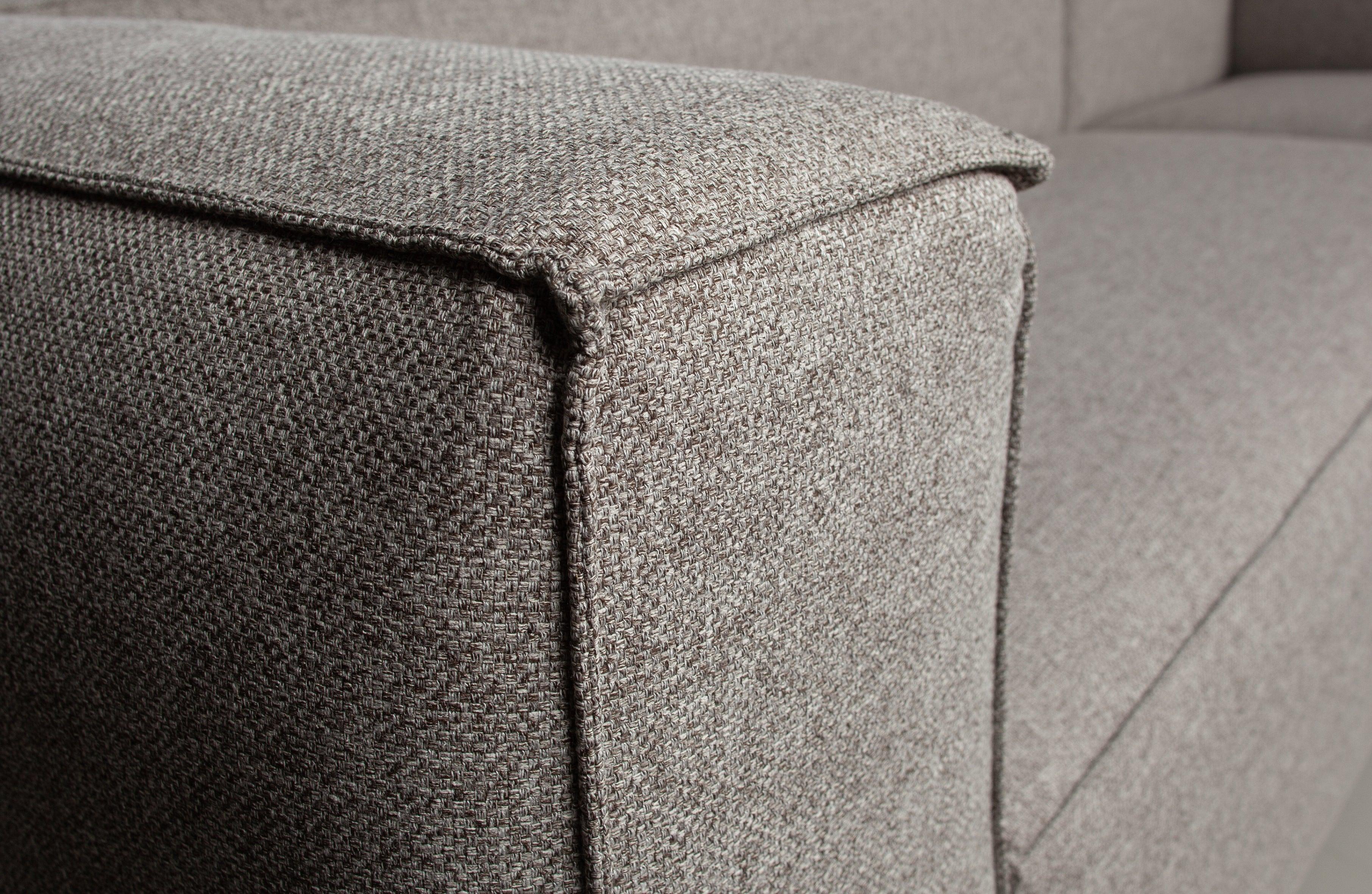 Sofa z poduszkami BEAN jasnoszary Woood Exclusive Eye on Design