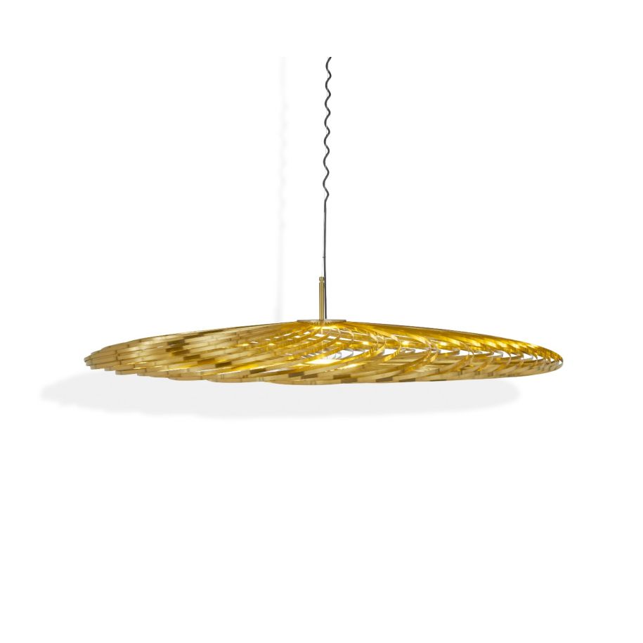 Spring zloty hanging lamp