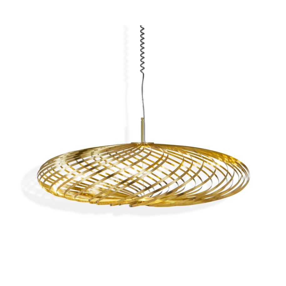 Spring zloty hanging lamp