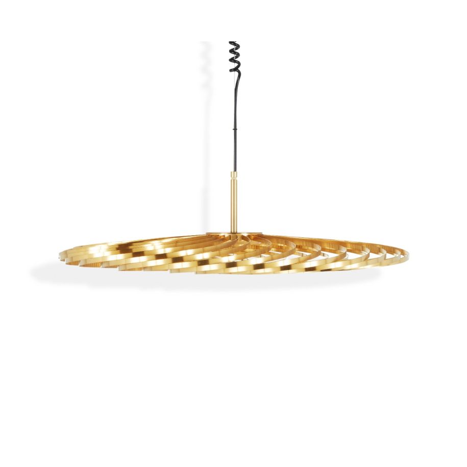 Spring zloty hanging lamp