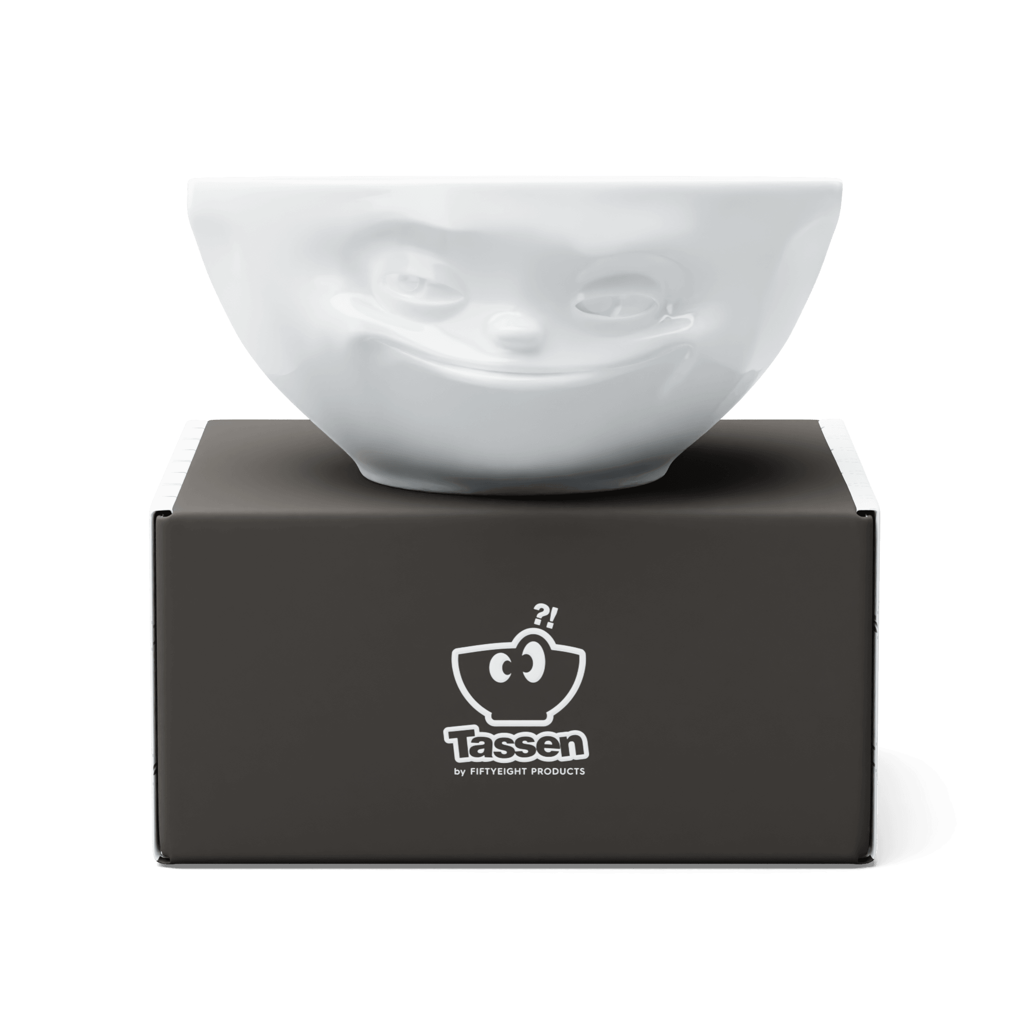 Średnia miseczka GRINNING biały 58products Eye on Design