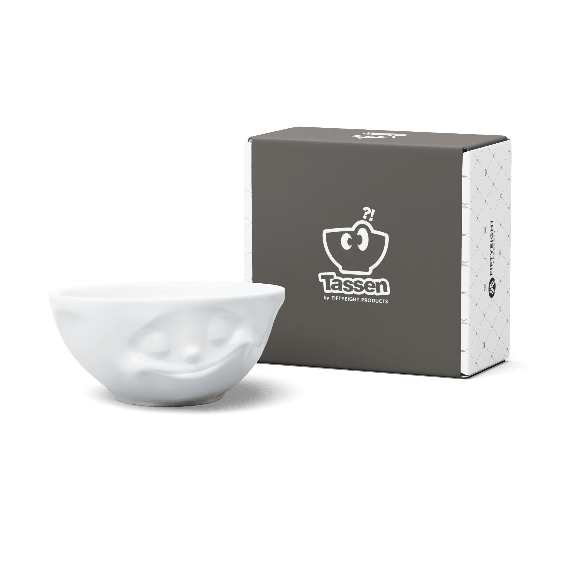 Średnia miseczka HAPPY biały 58products Eye on Design