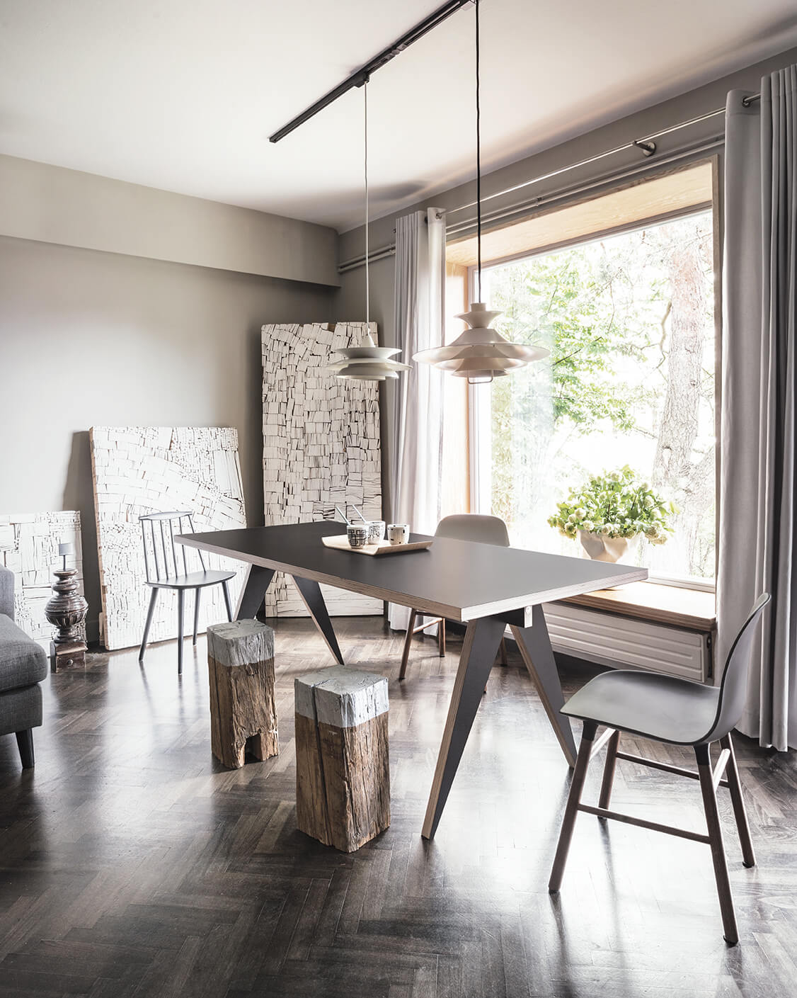 Stôl ST CALIPERS čierny