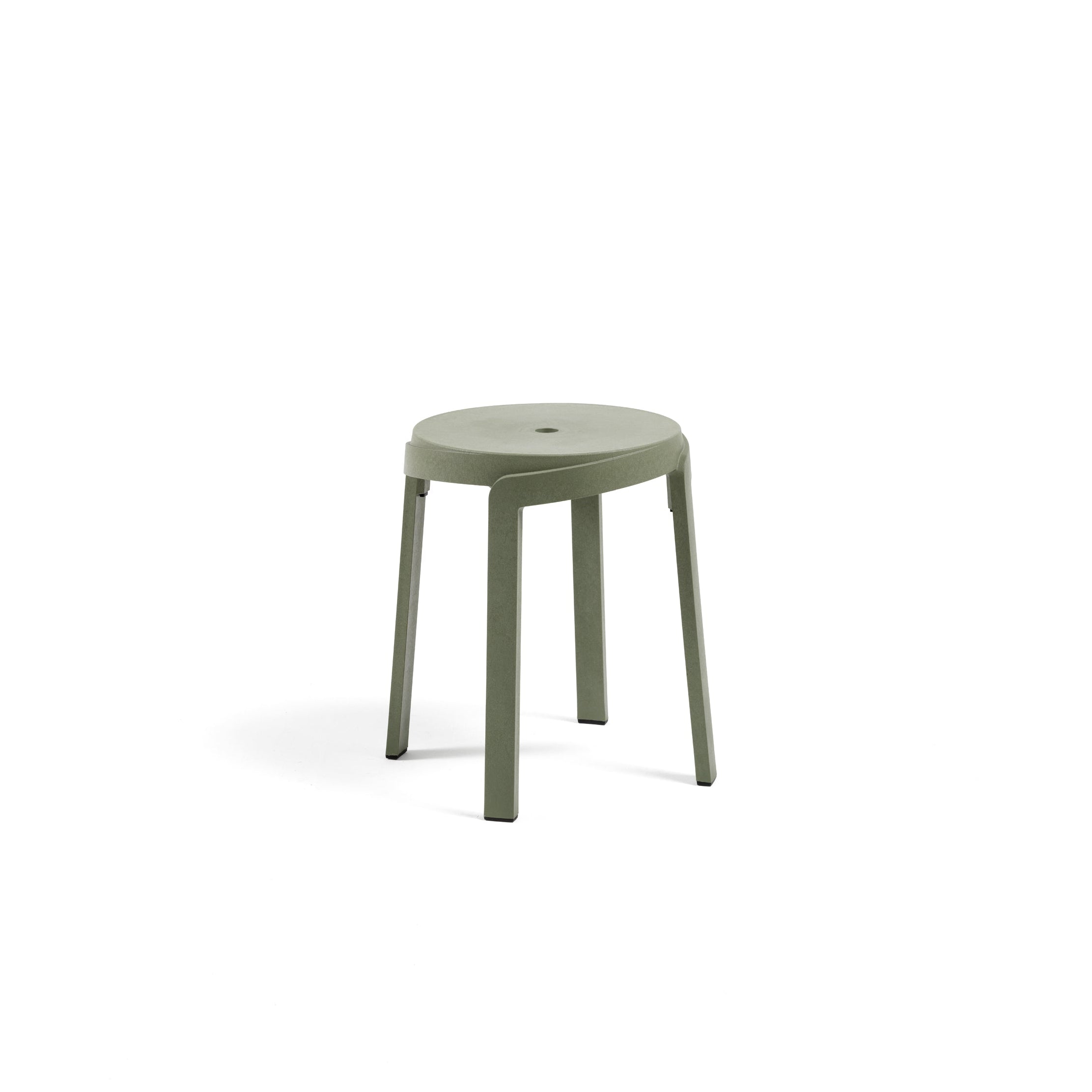 Outdoor Stool STACK Green