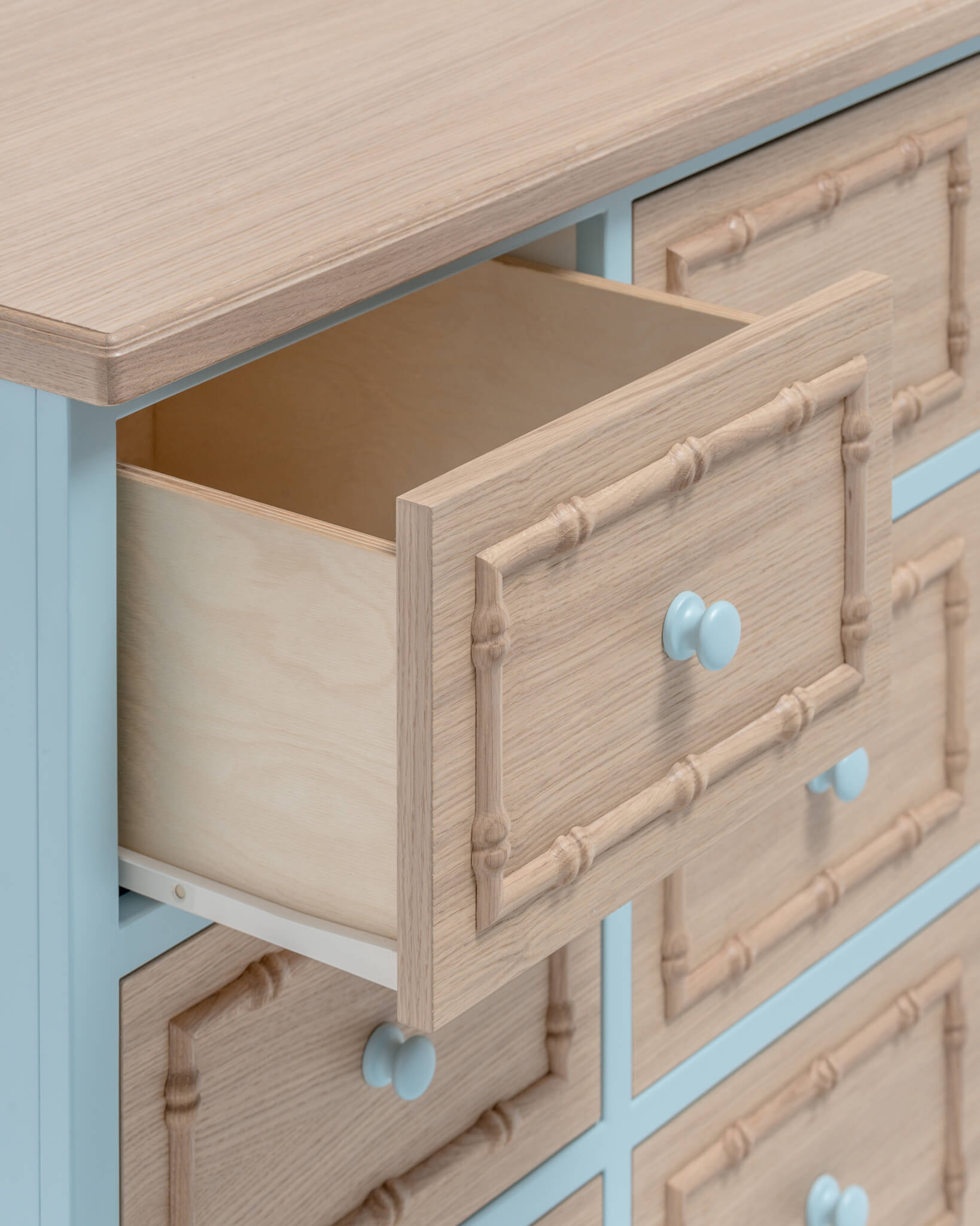 SOFIA 9 Chest of Drawers Blue