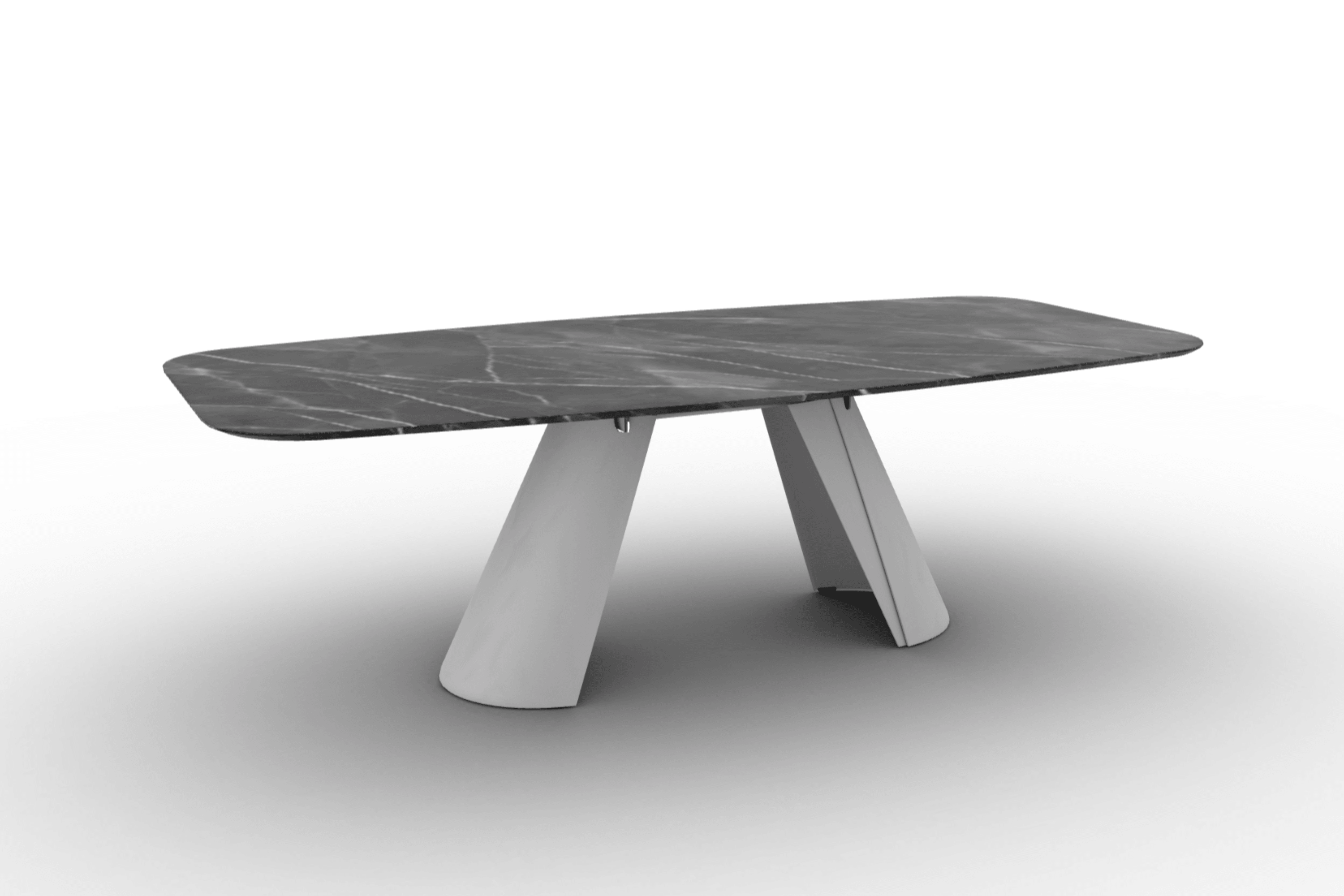 Stół APIAN antracytowy marmur Calligaris Eye on Design