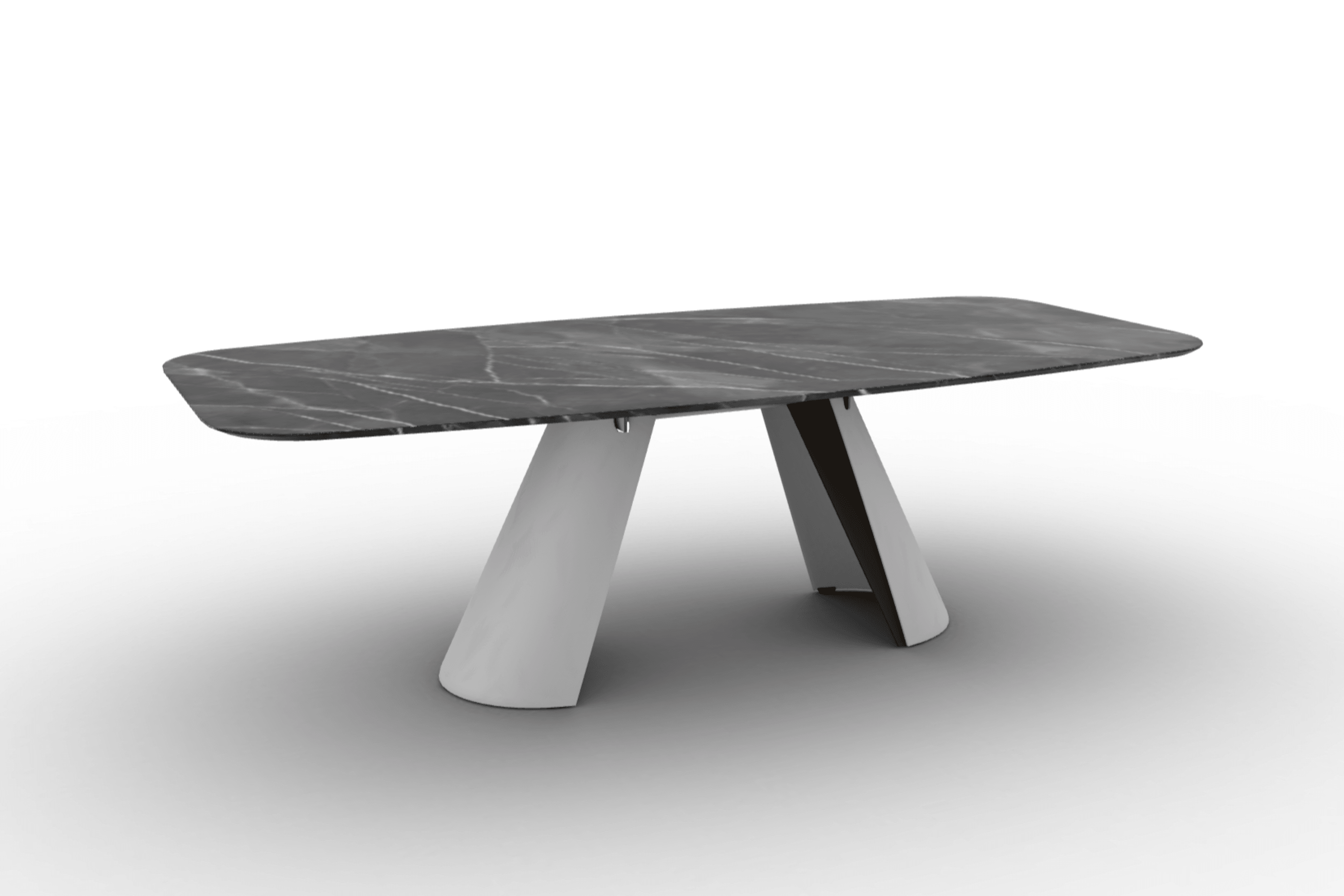 Stół APIAN antracytowy marmur Calligaris Eye on Design