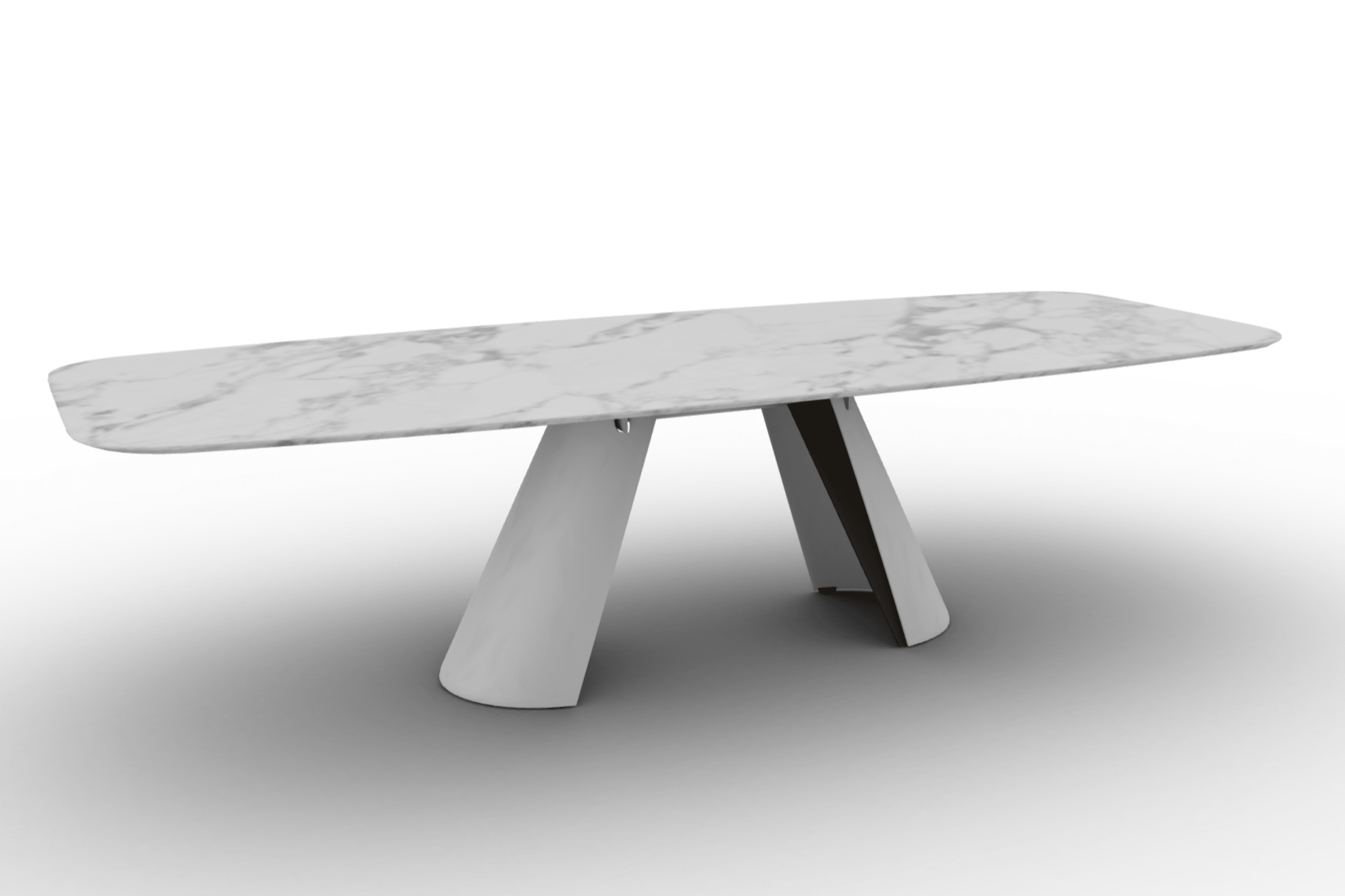 Stół APIAN biały marmur Calligaris Eye on Design