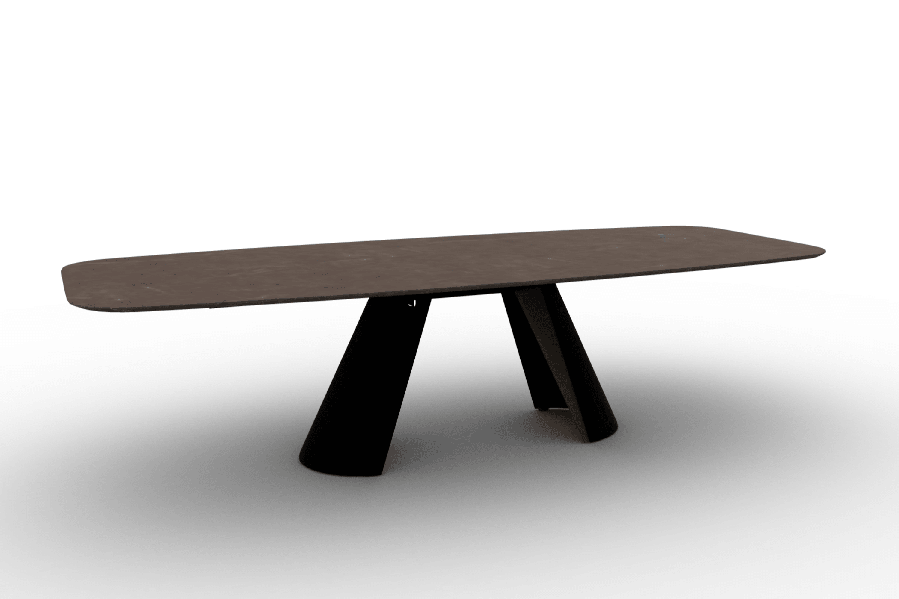 Stół APIAN brązowa ceramika Calligaris Eye on Design