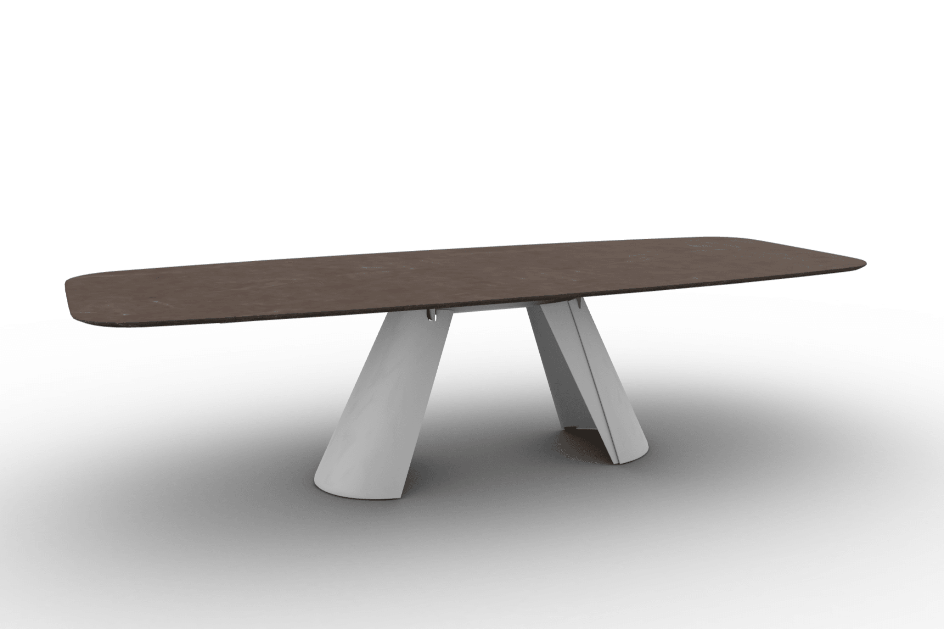 Stół APIAN brązowa ceramika Calligaris Eye on Design