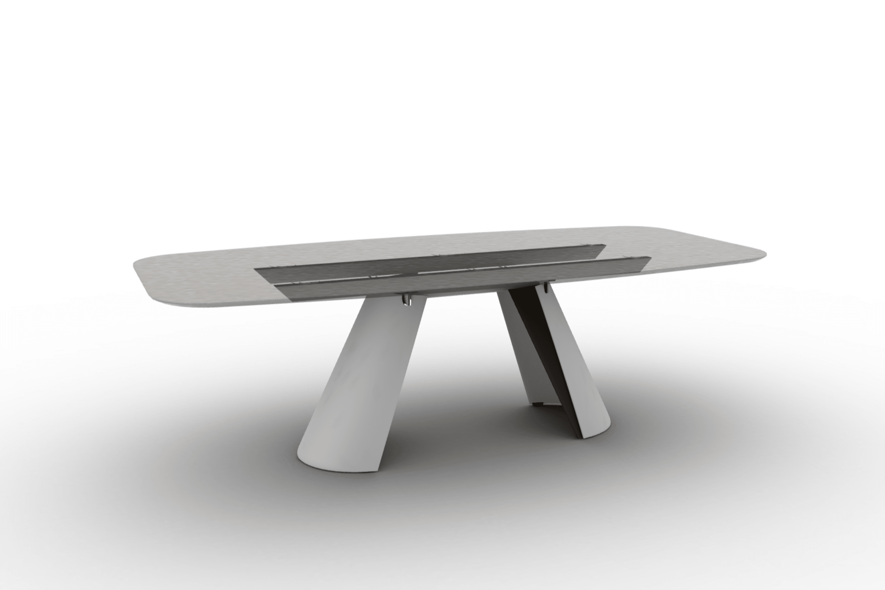 Stół APIAN brązowe szkło Calligaris Eye on Design