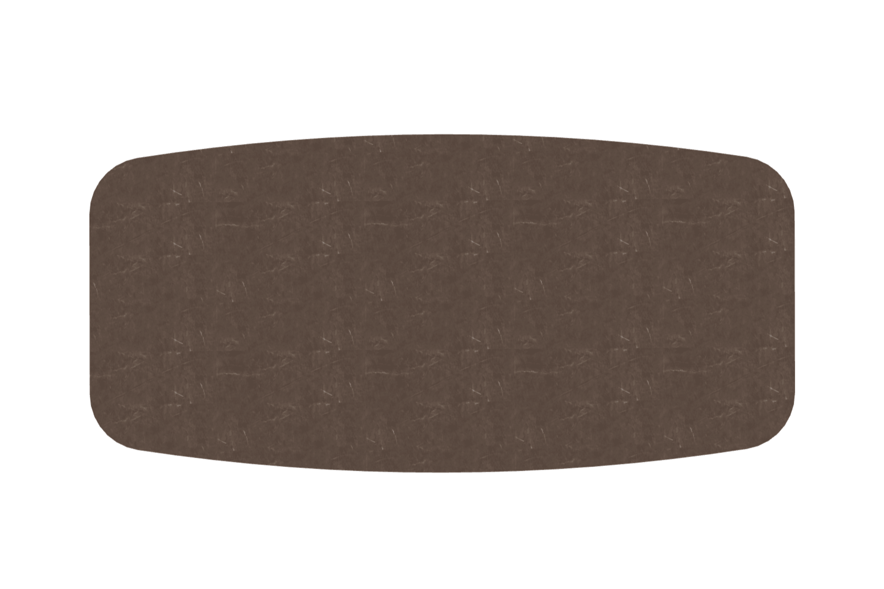 Stół CARTESIO brązowa ceramika z metalową podstawą Calligaris Eye on Design