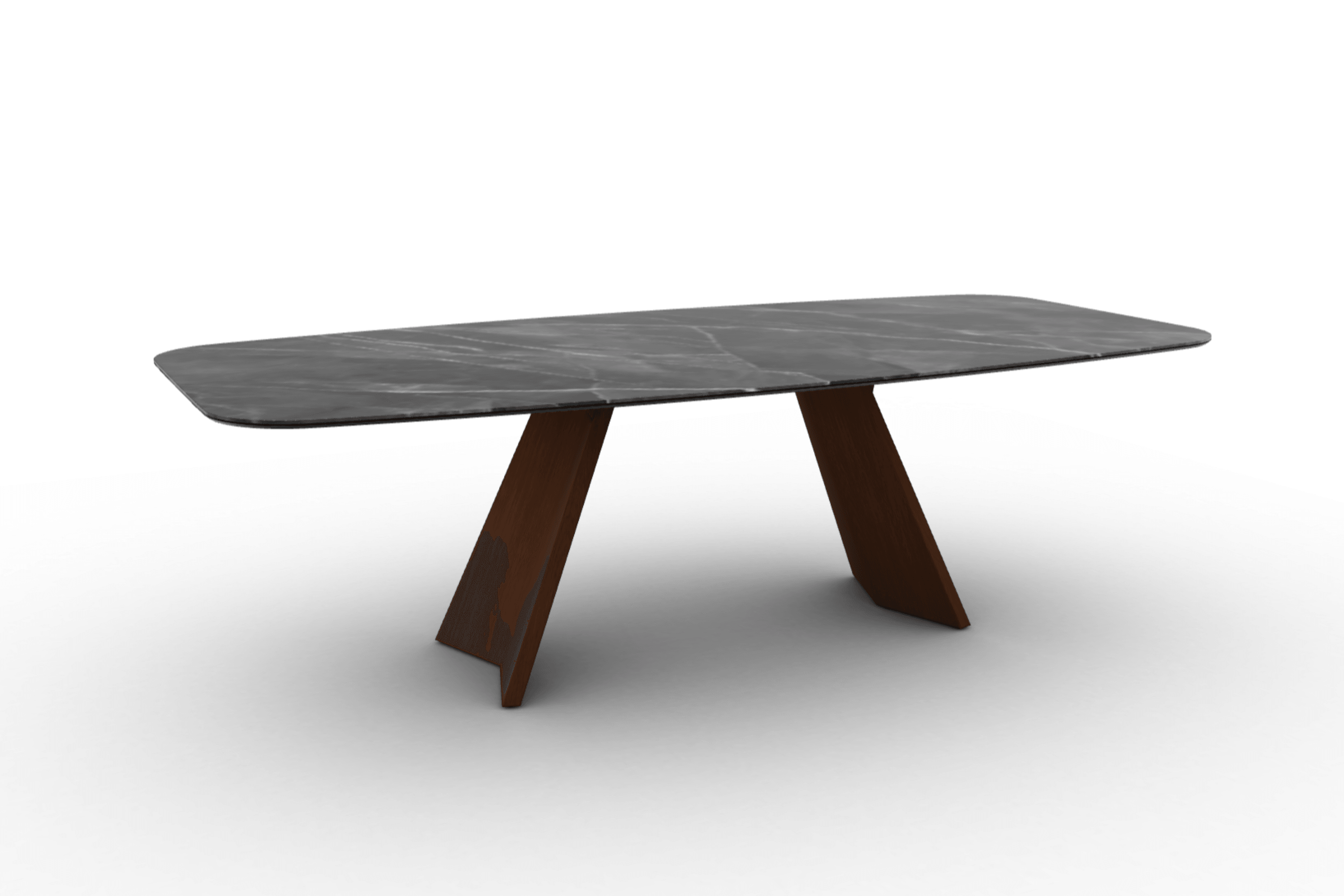 Stół ICARO antracytowy marmur Calligaris Eye on Design