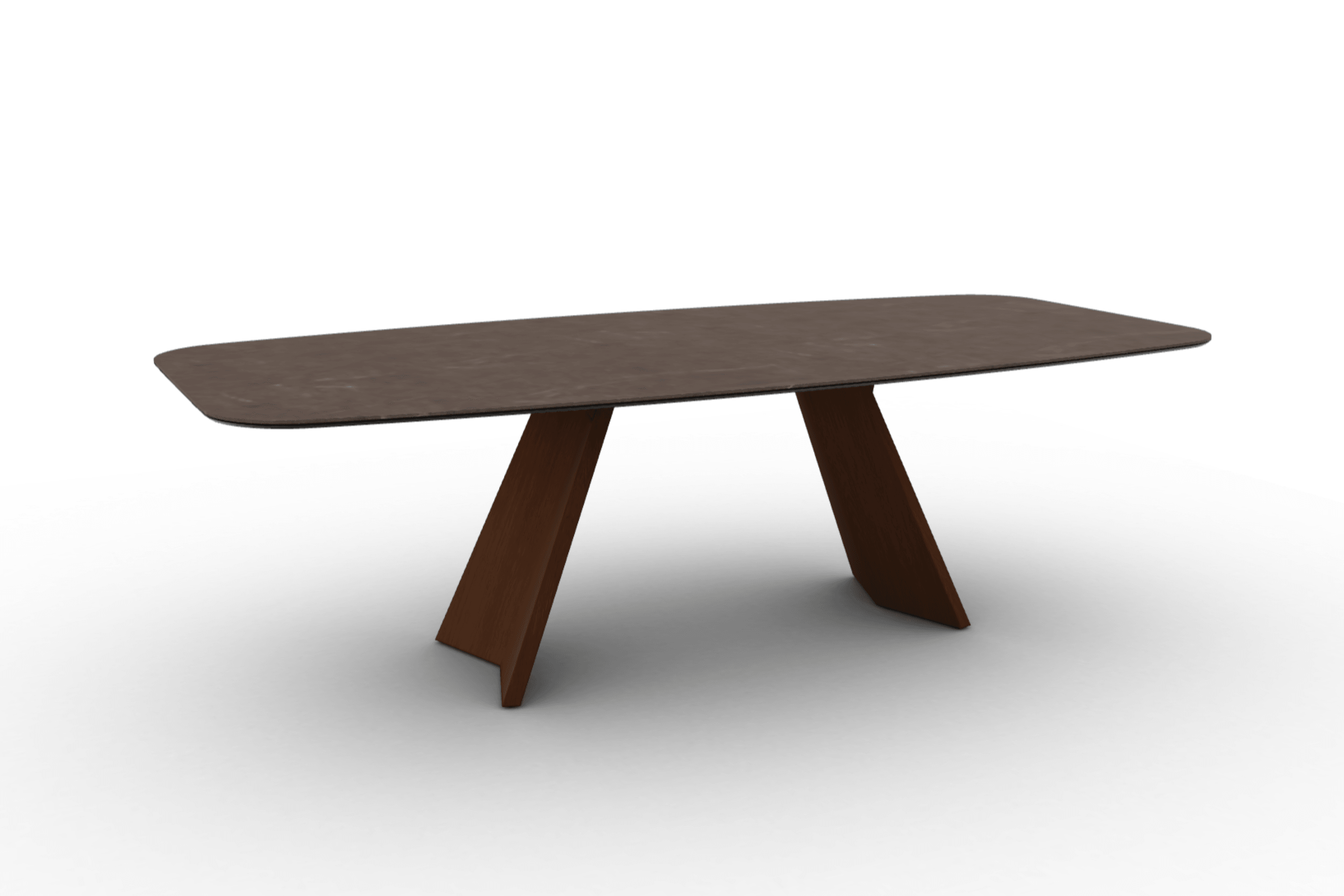 Stół ICARO brązowa ceramika Calligaris Eye on Design