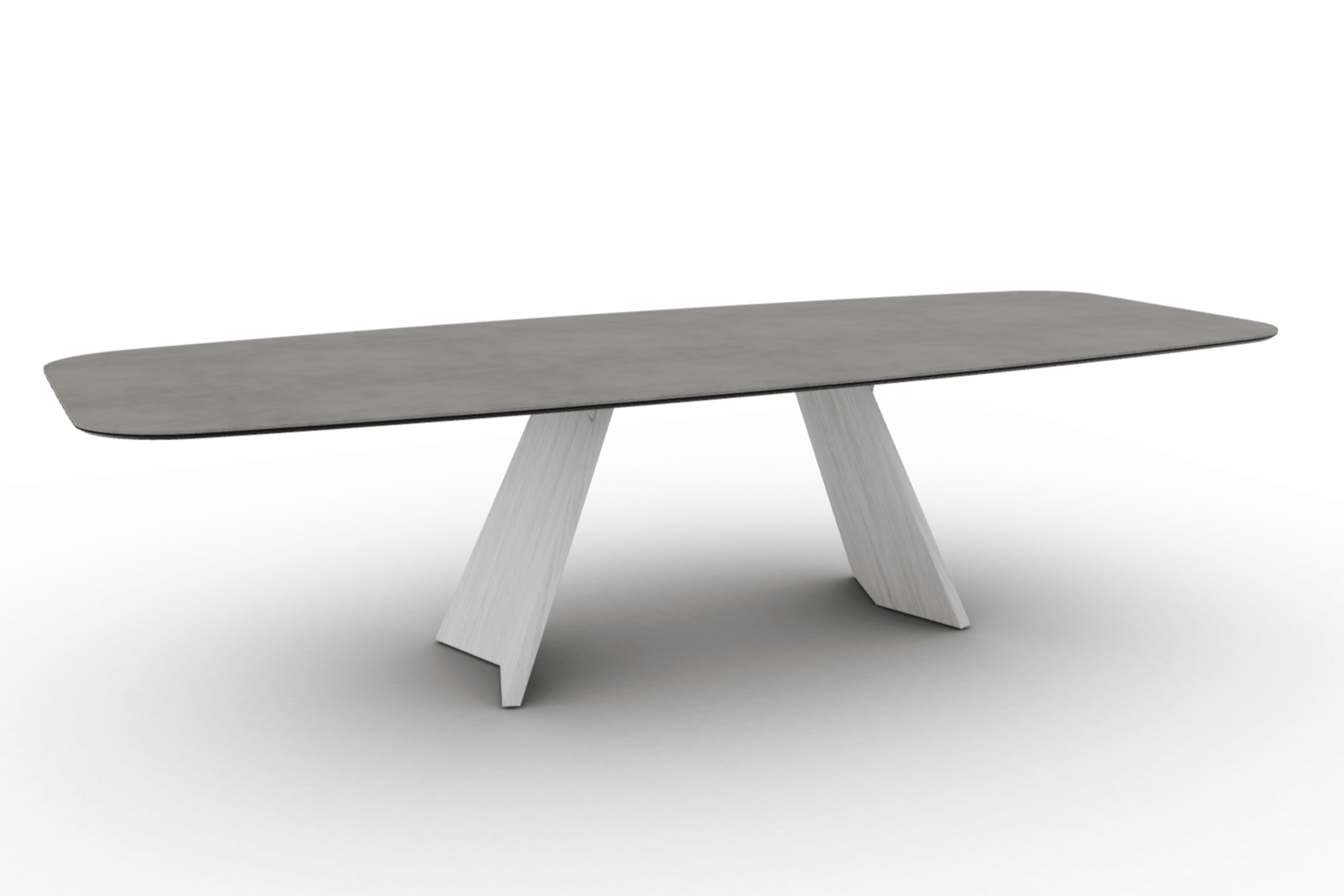 Stół ICARO jasnoszara ceramika Calligaris Eye on Design