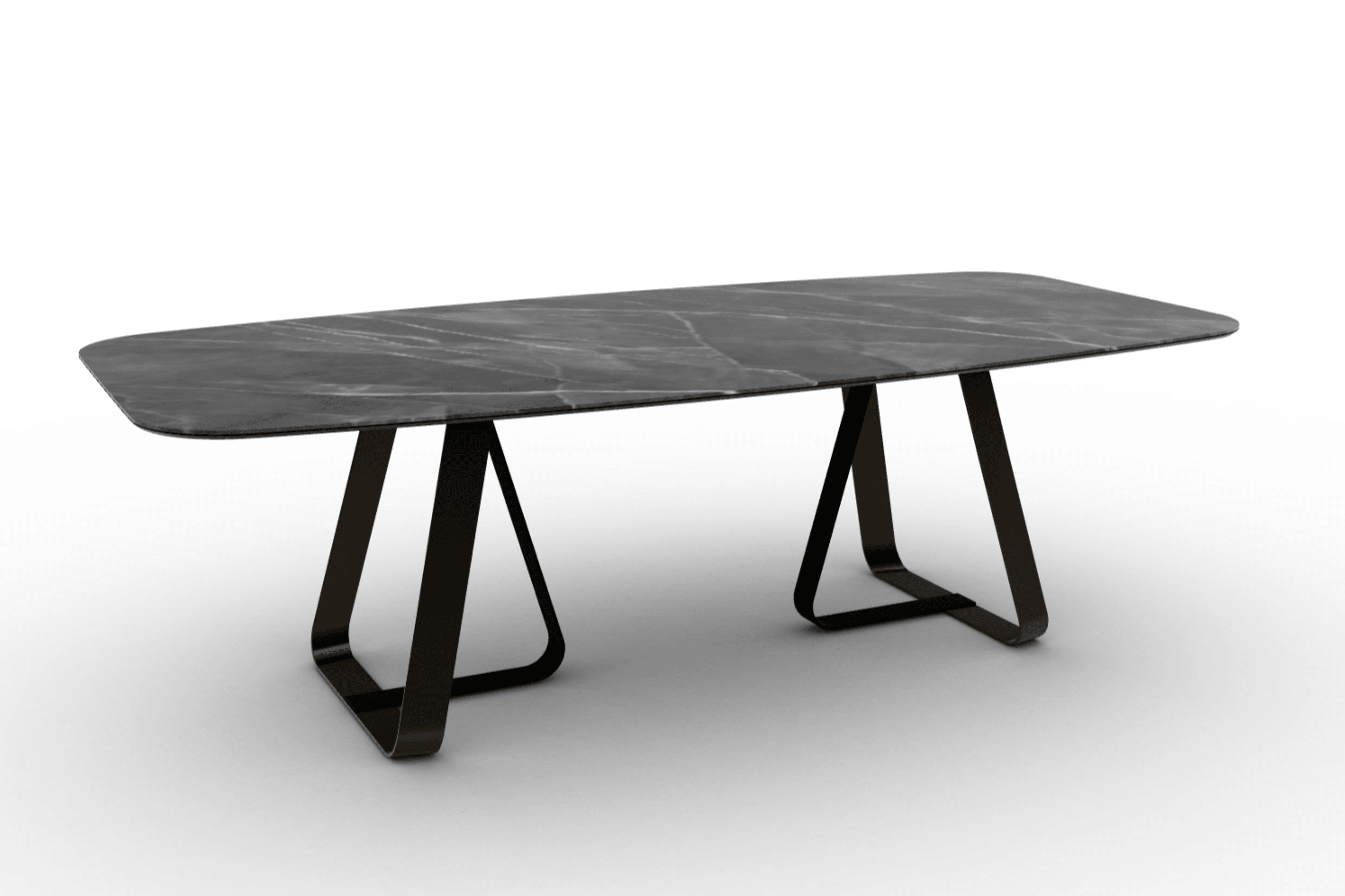 Stół jadalniany SUNSHINE antracytowy marmur Calligaris Eye on Design