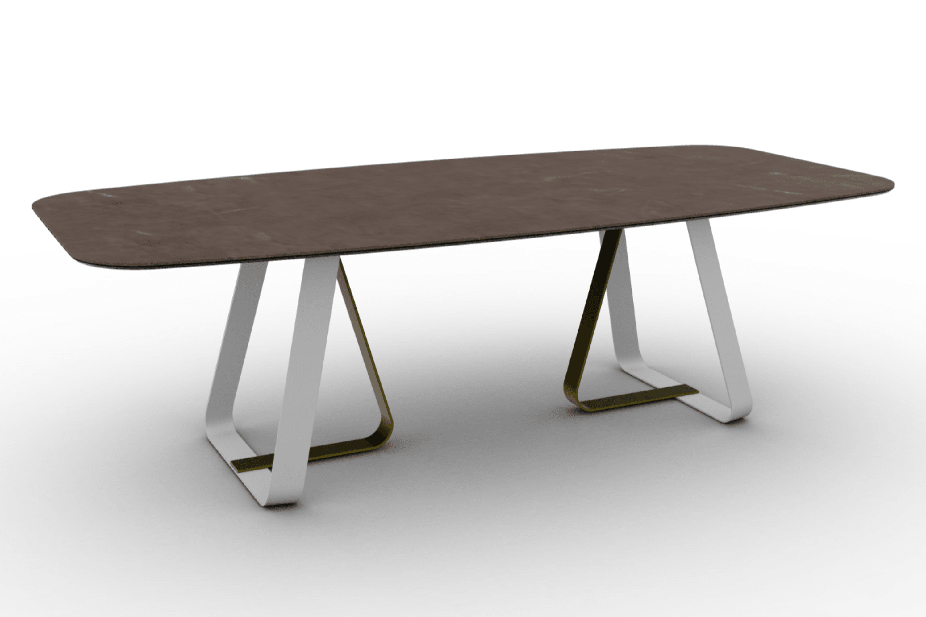 Stół jadalniany SUNSHINE brązowa ceramika Calligaris Eye on Design