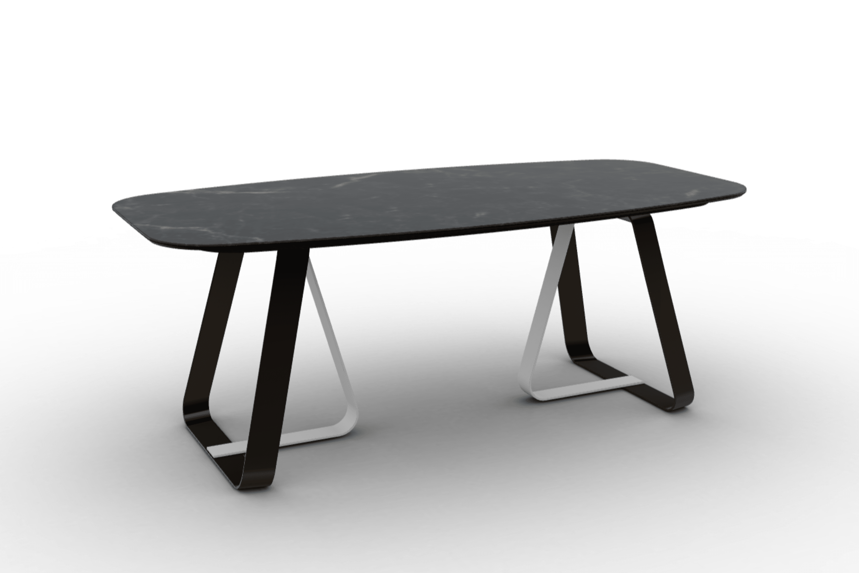 Stół jadalniany SUNSHINE czarny marmur Calligaris Eye on Design