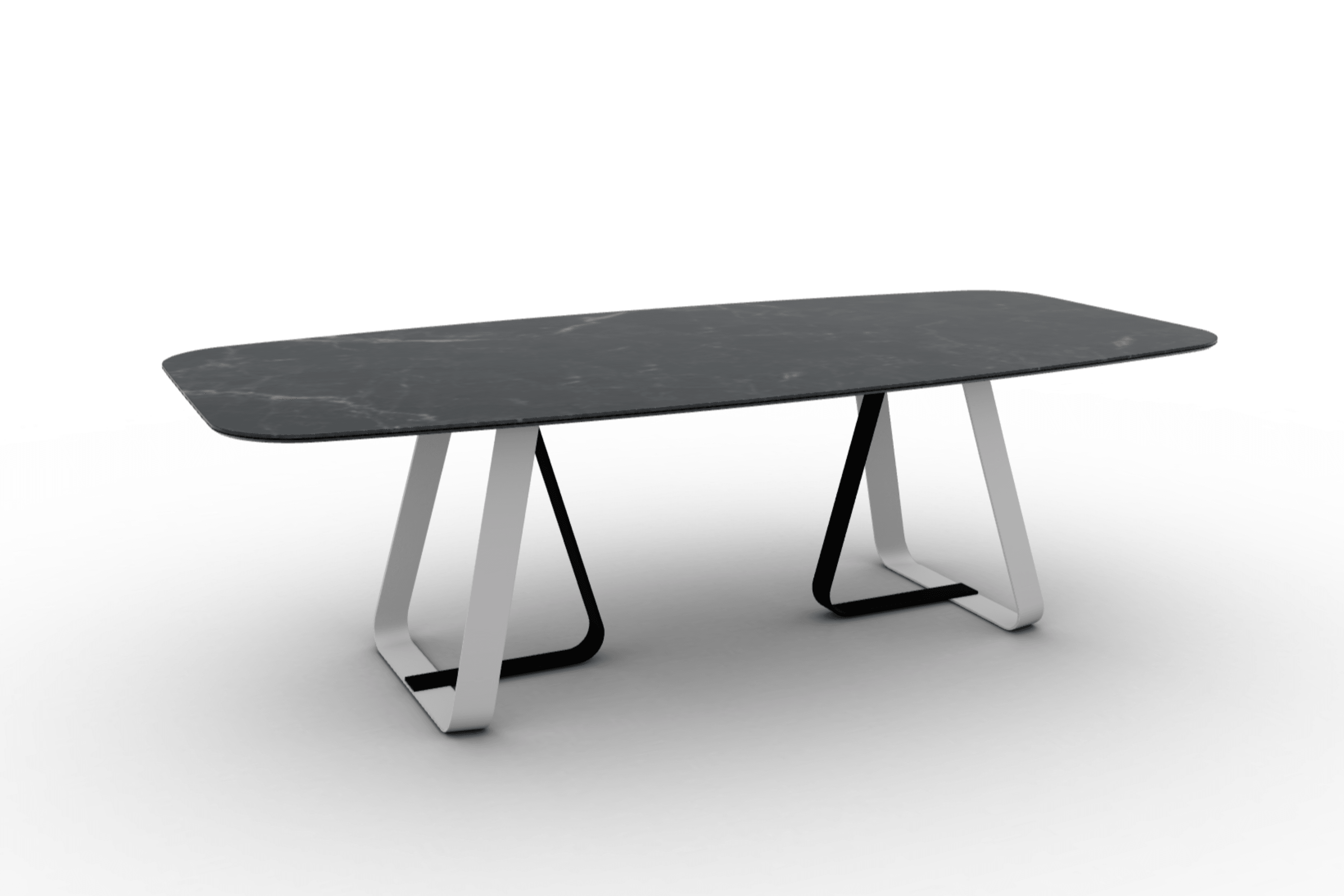 Stół jadalniany SUNSHINE czarny marmur Calligaris Eye on Design