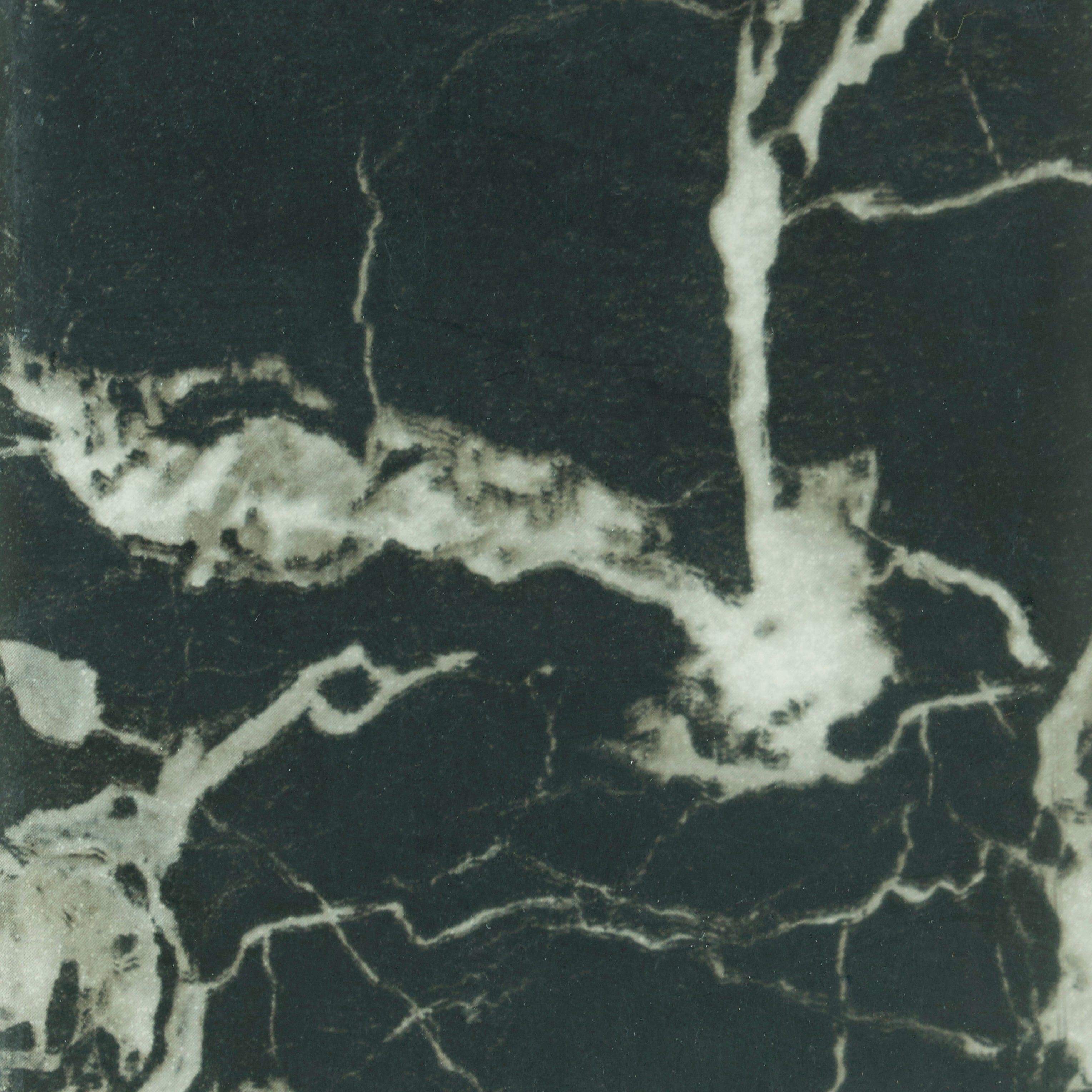 Stół MARBLE LOOK DISC czarny Pols Potten Eye on Design