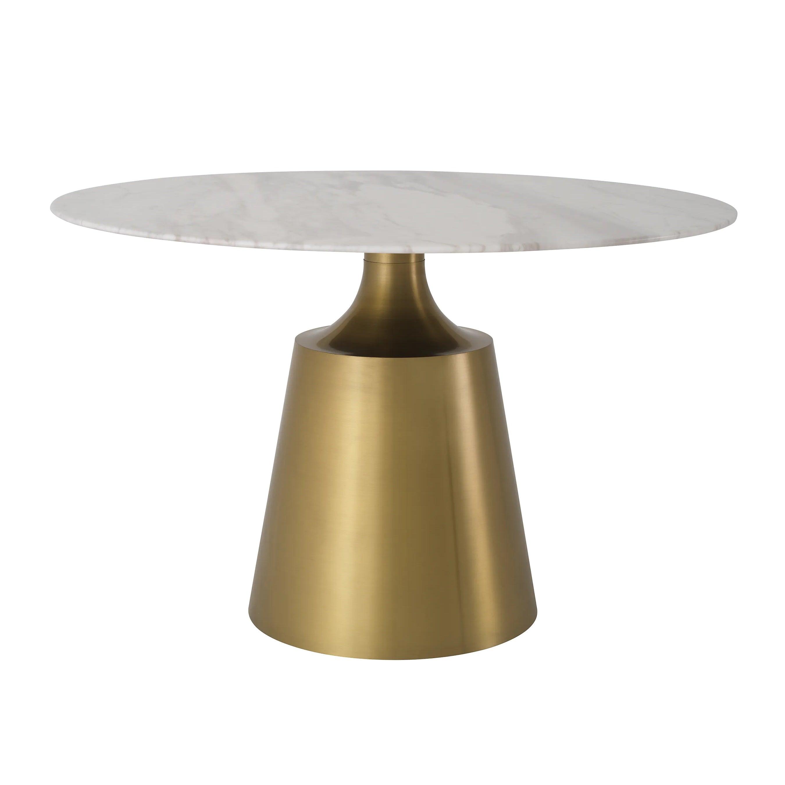 Stół NATHAN biały marmur Eichholtz Eye on Design