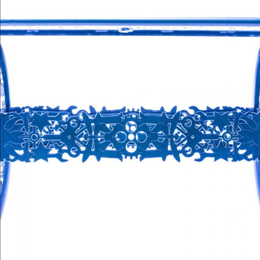 Stół ogrodowy owalny INDUSTRY niebieski Seletti Eye on Design