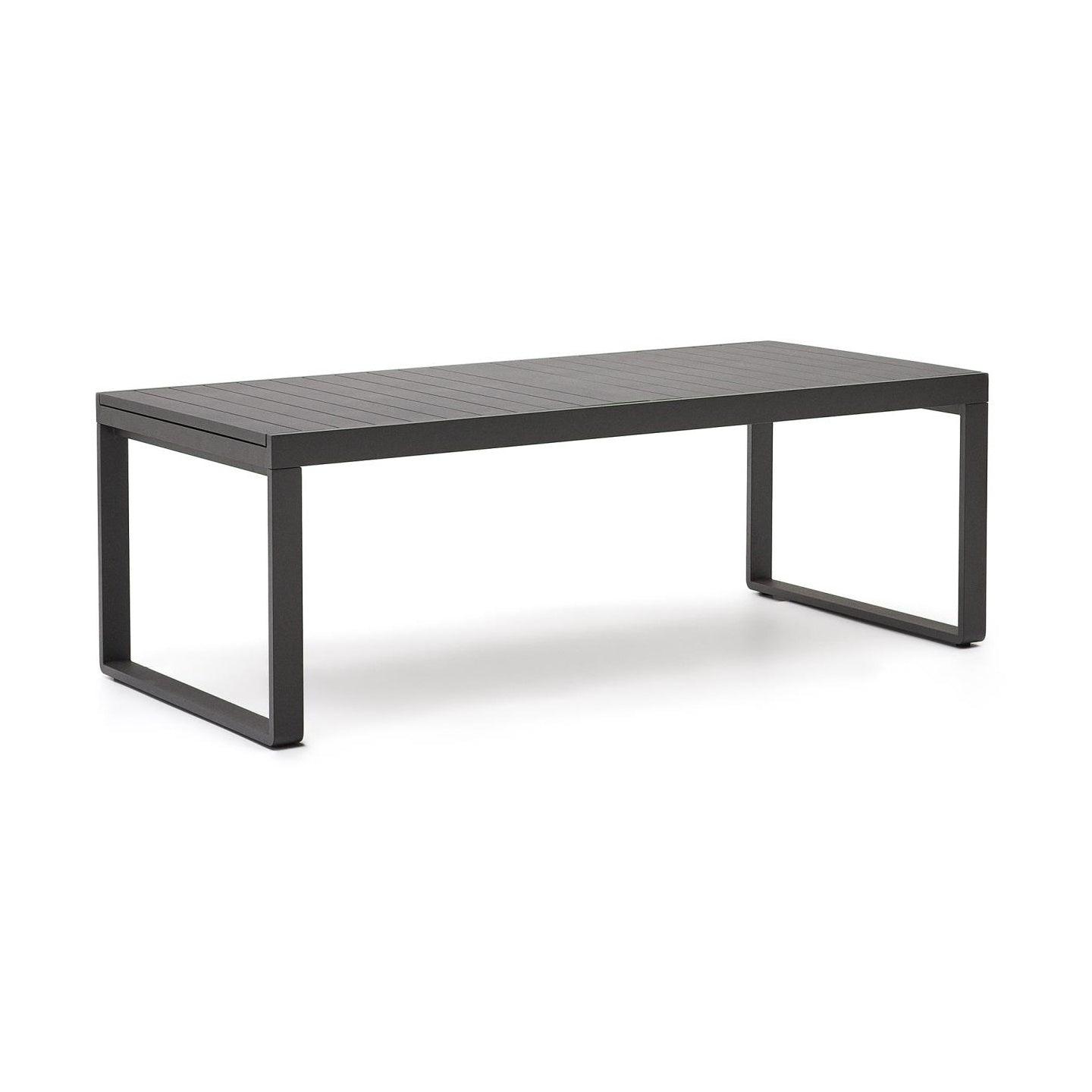 Stół ogrodowy rozkładany GALDANA czarny La Forma Eye on Design