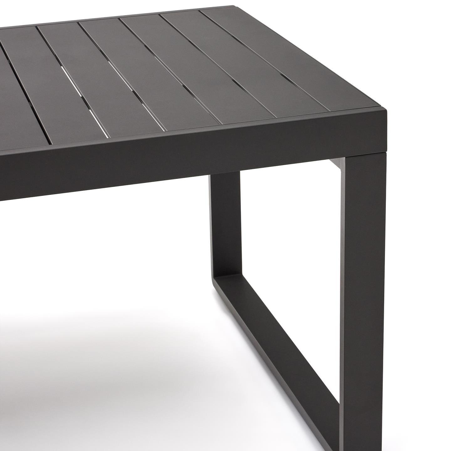 Stół ogrodowy rozkładany GALDANA czarny La Forma Eye on Design