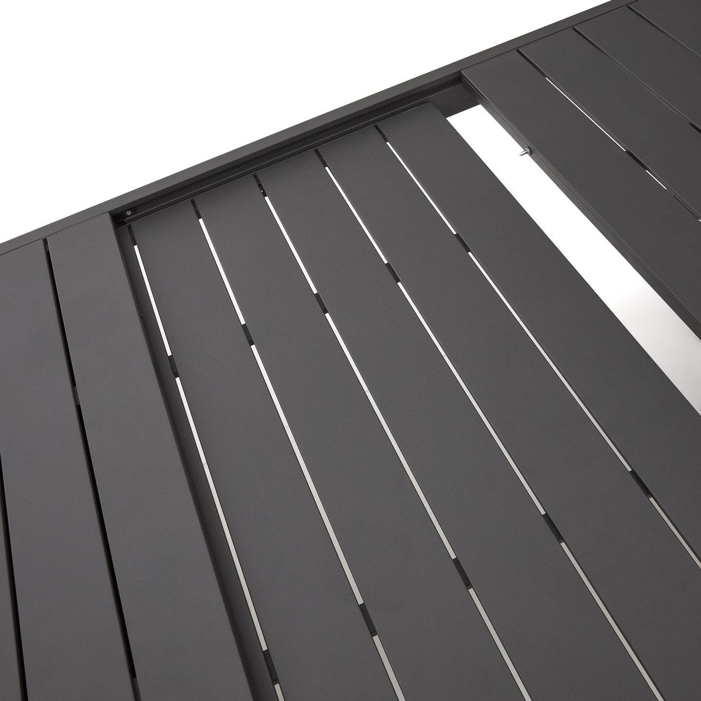 Stół ogrodowy rozkładany GALDANA czarny La Forma Eye on Design