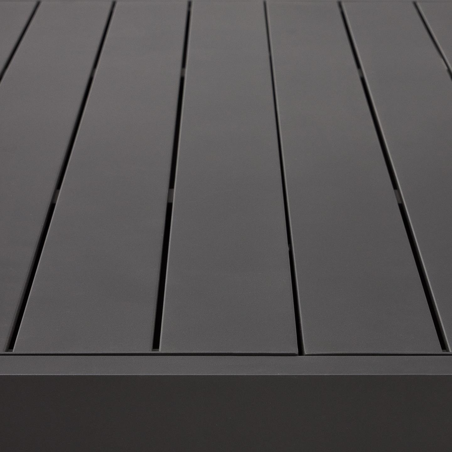 Stół ogrodowy rozkładany GALDANA czarny La Forma Eye on Design