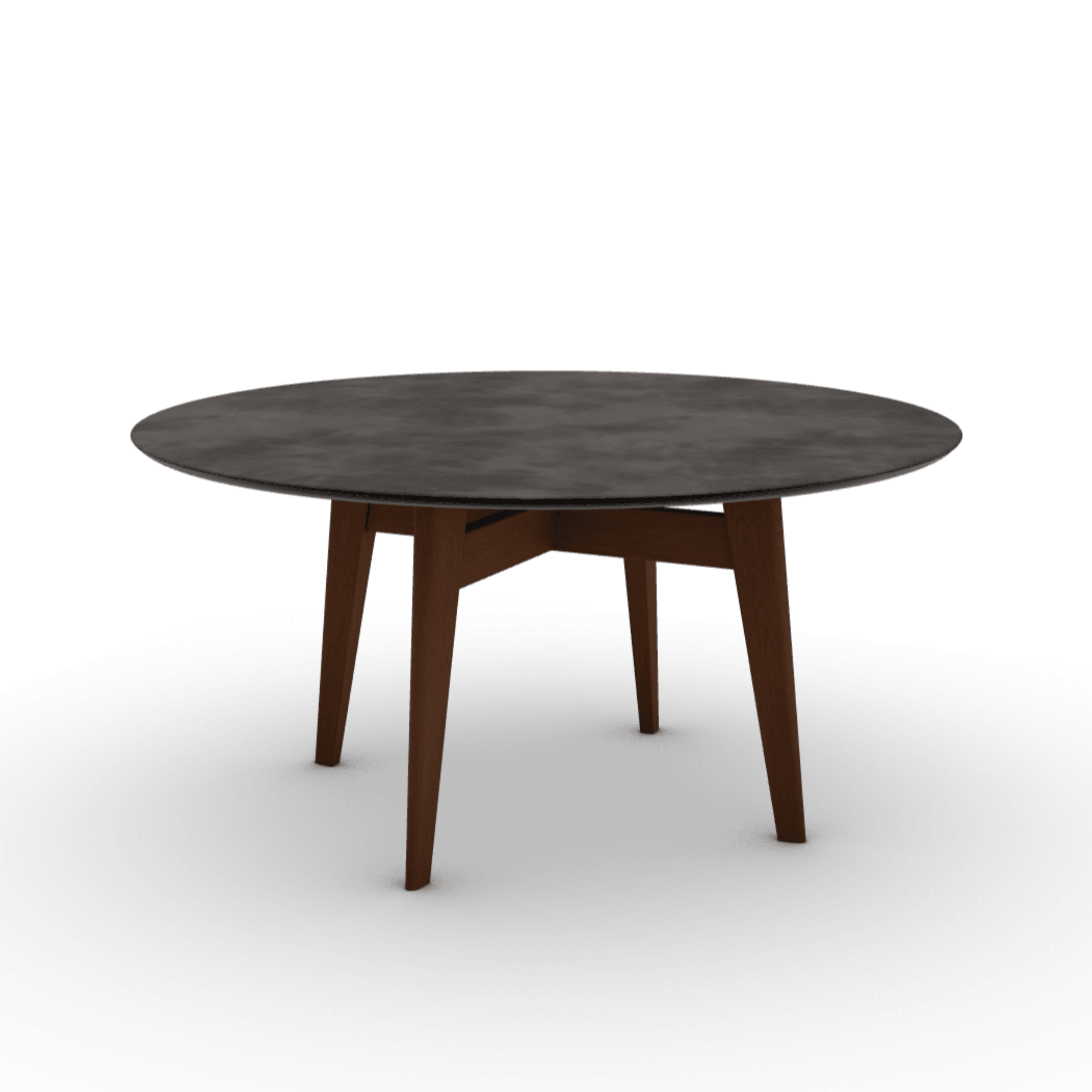 Stół okrągły ABREY ciemnoszara ceramika Calligaris Eye on Design