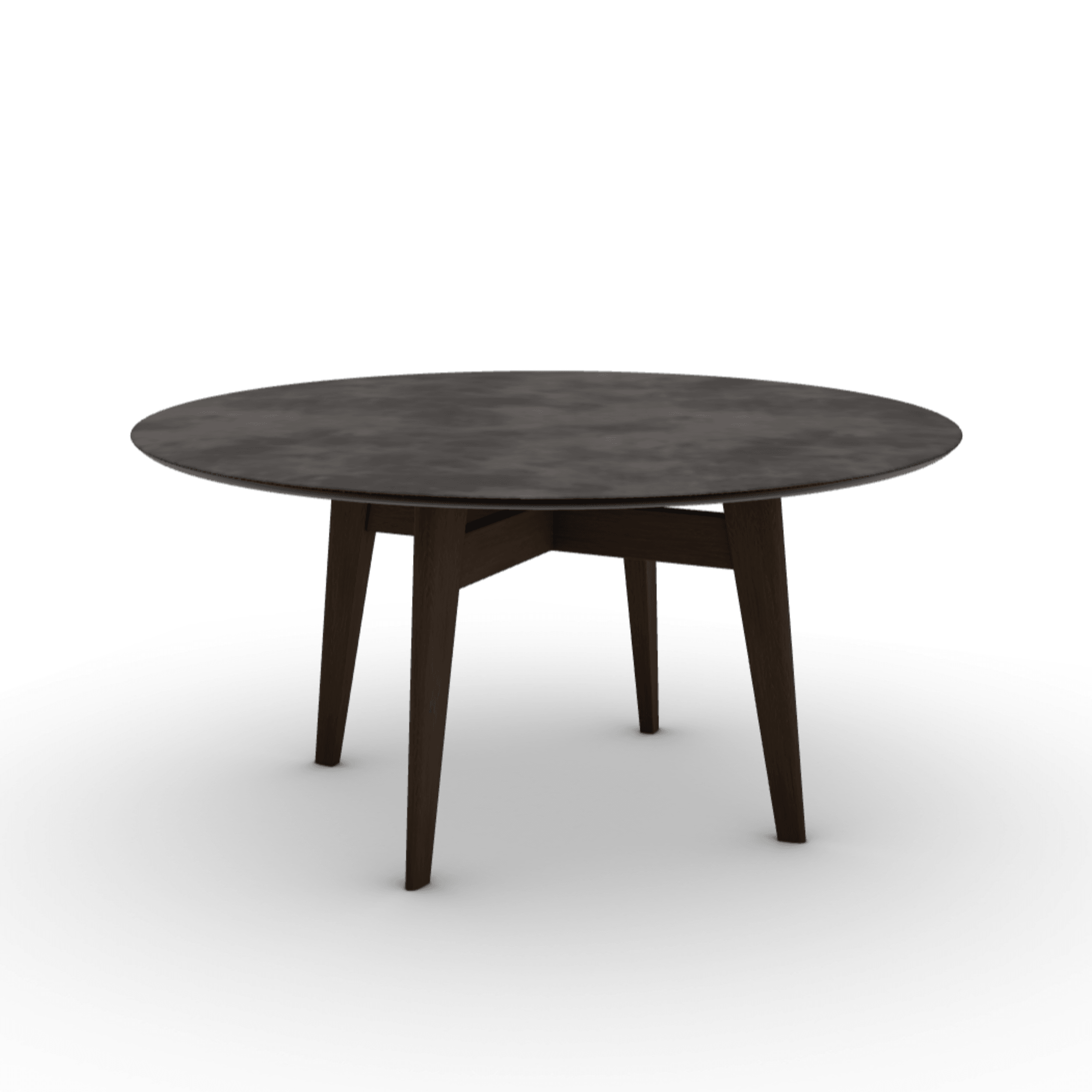 Stół okrągły ABREY ciemnoszara ceramika Calligaris Eye on Design