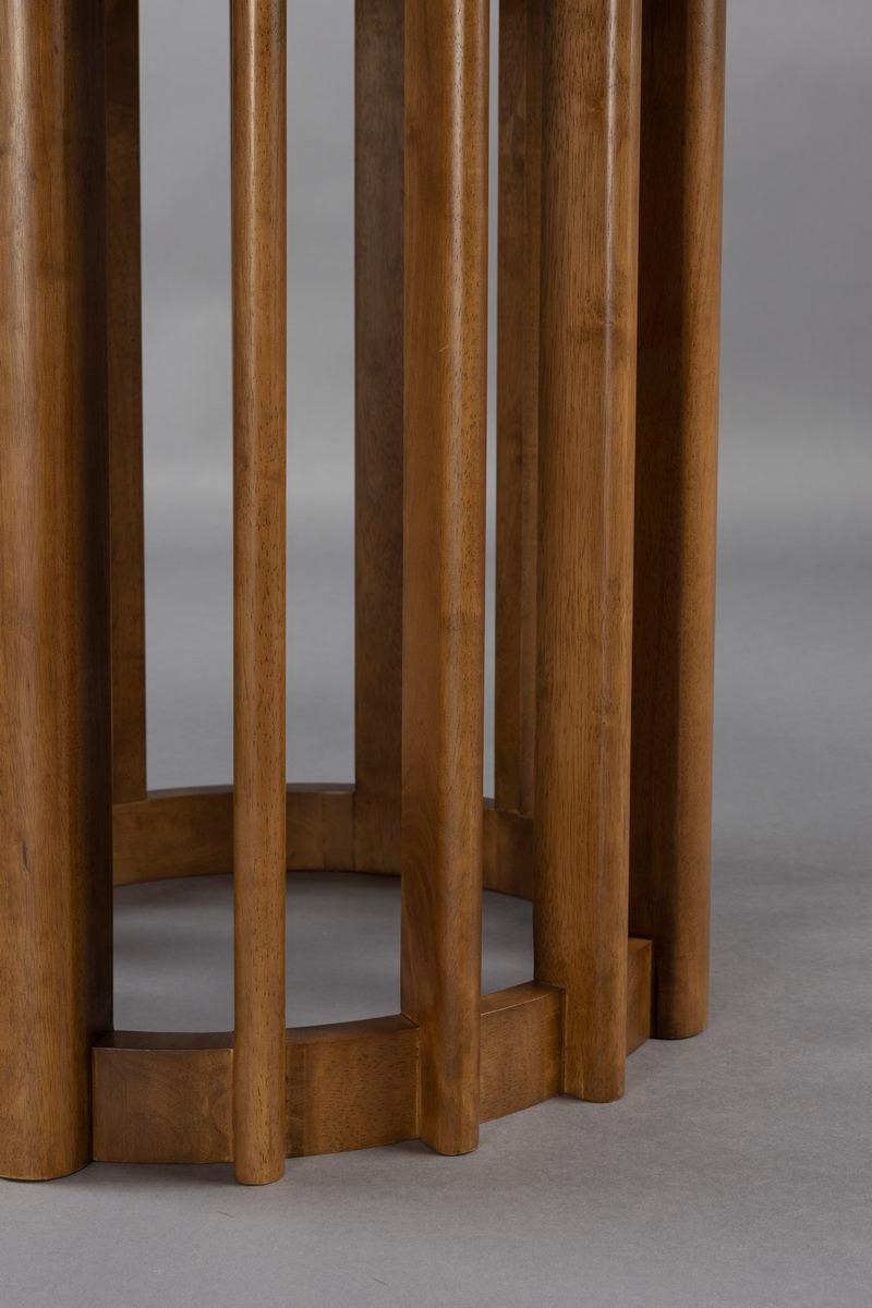 Stół okrągły BARLET orzechowy Dutchbone Eye on Design