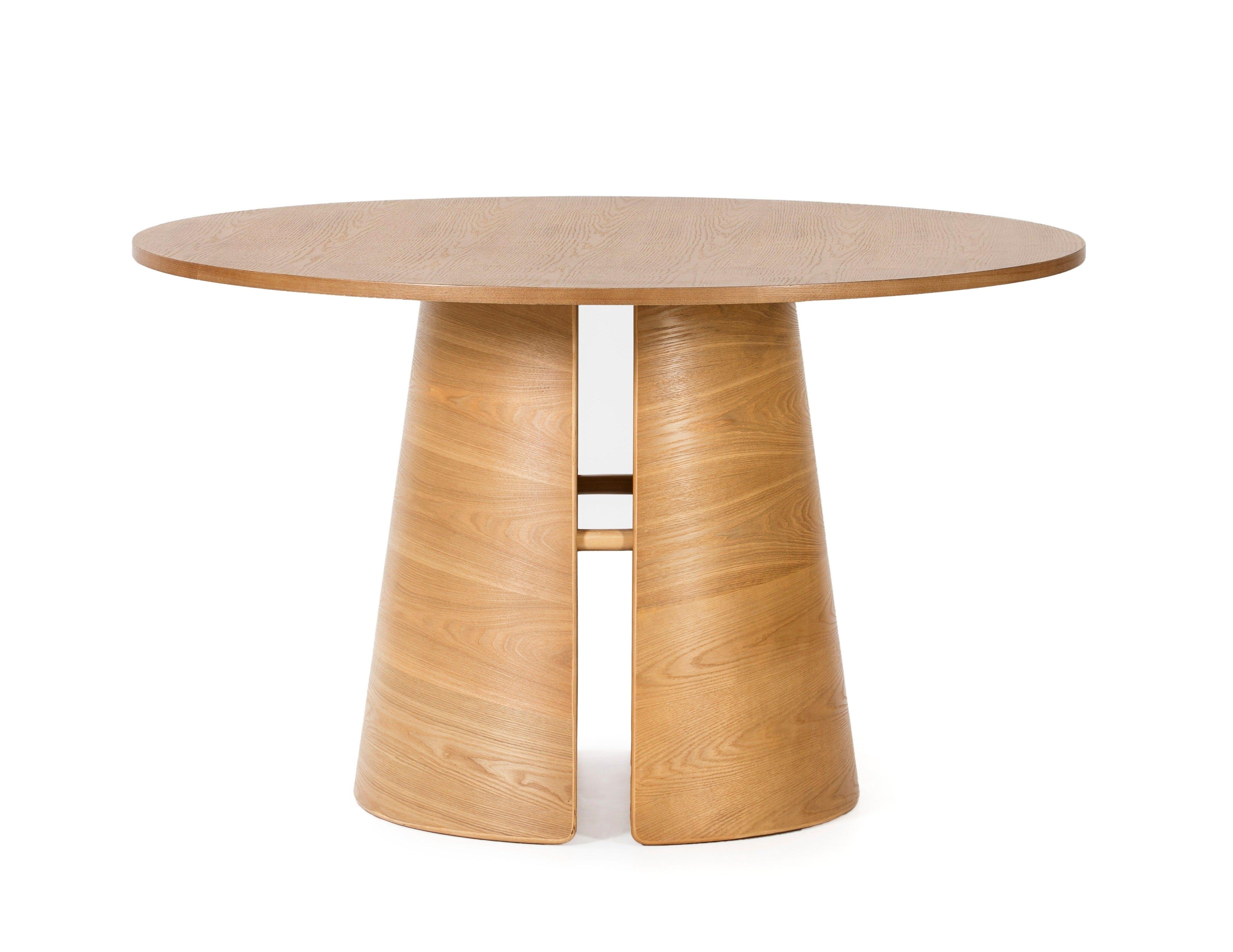 Stół okrągły CEP drewniany Teulat 157 cm Eye on Design